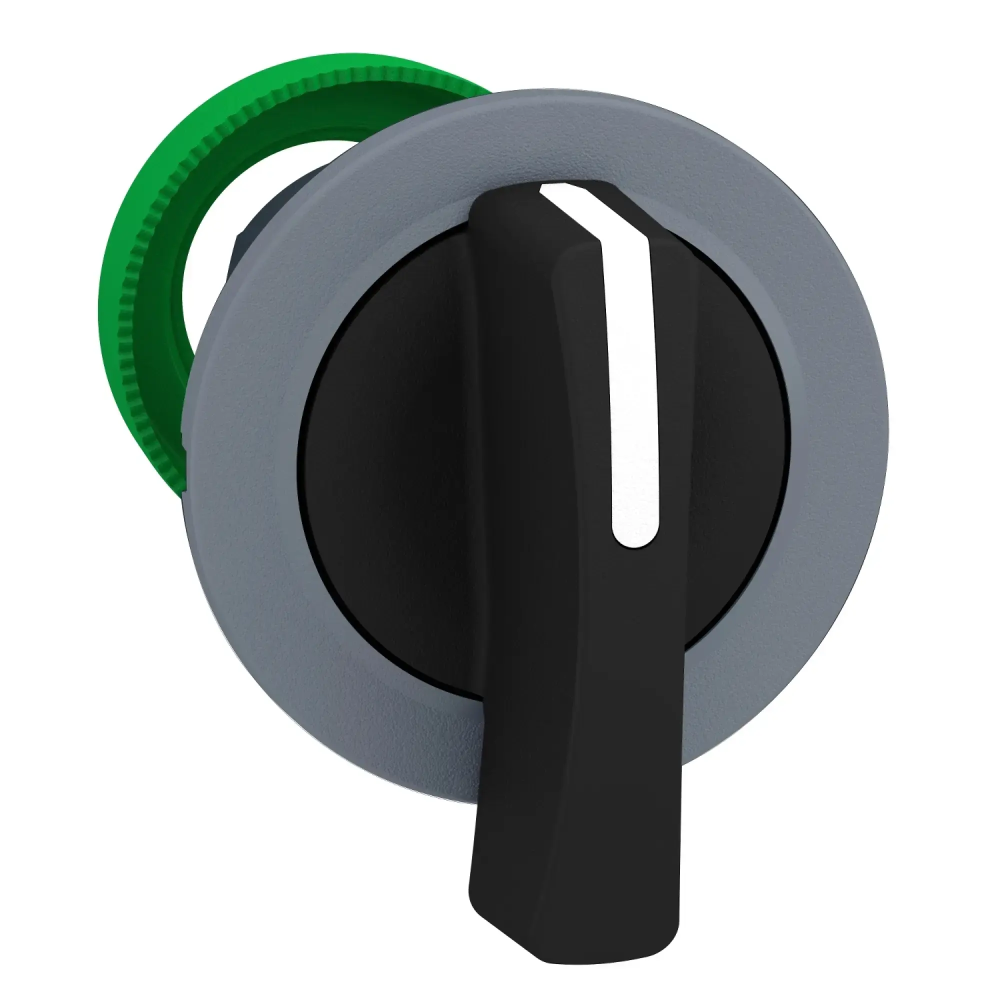 Schneider Electric ZB5FJ2C0 Selector switch, front element, Harmony XB5F, plastic, 30mm, light grey, black, 2 positions, long toggle, latching (img_002) Schneider Electric ZB5FJ2C0 Selector switch, front element, Harmony XB5F, plastic, 30mm, light grey, black, 2 positions, long toggle, latching (img_002)