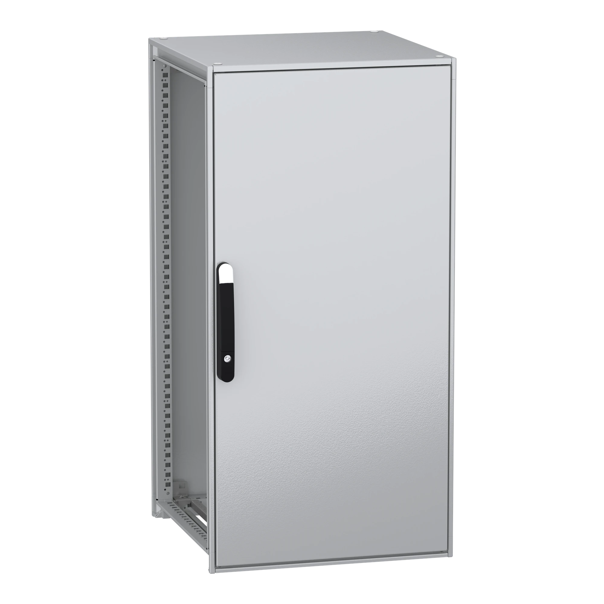 Schneider Electric NSYSFN12660 Floor-standing enclosure, electrical, PanelSeT SFN, made of decarbonized steel, without mounting plate, assembled, 1200x600x600mm, IP55 (img_001)