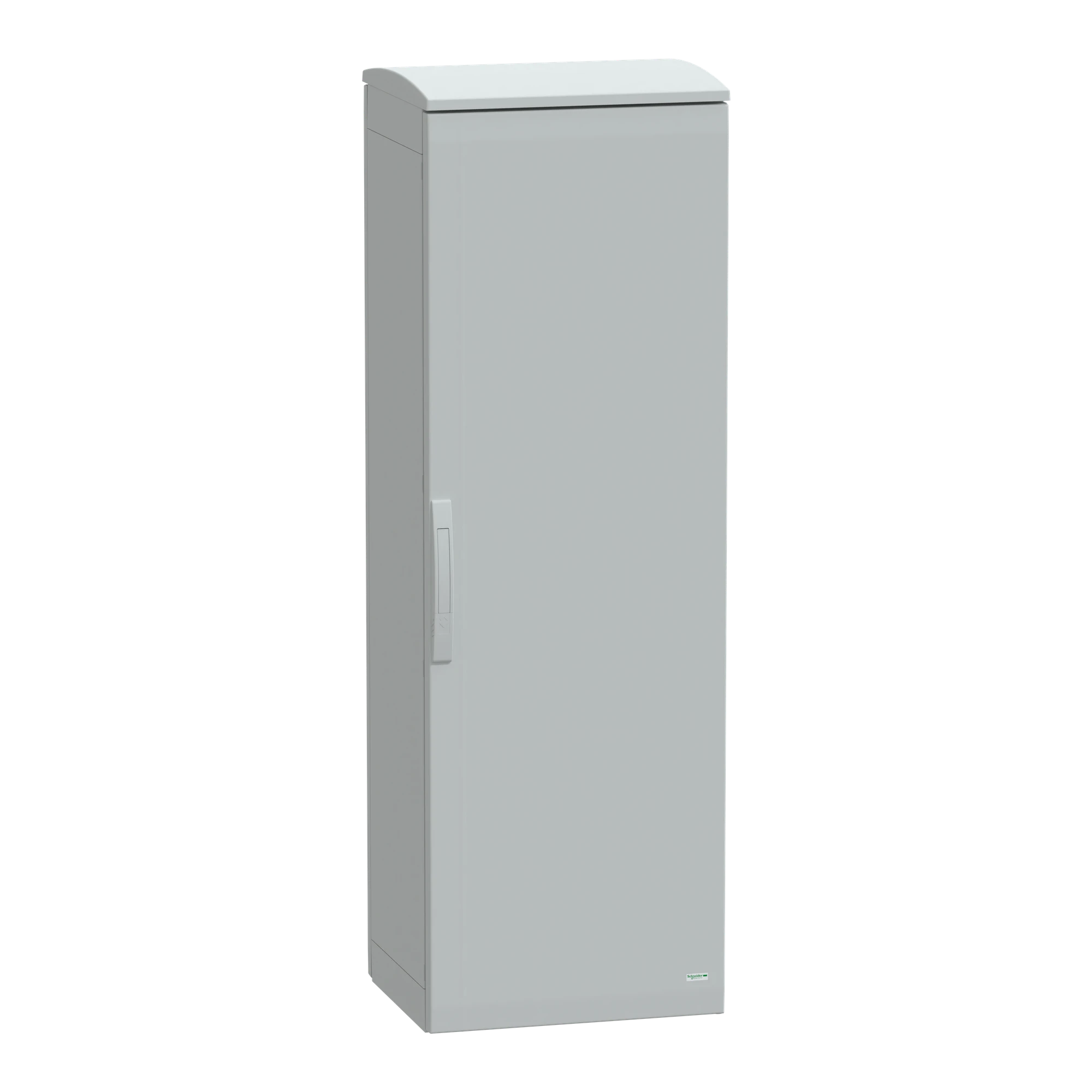 Schneider Electric NSYPLAT1554G Polyester enclosure floor standing with cover 1500x500x420 IP44, top open (img_001)