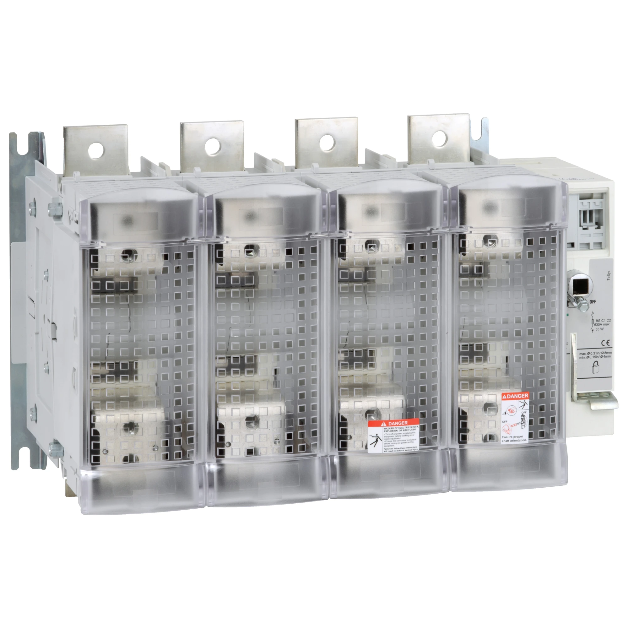 Schneider Electric GS2TB4 Load disconnect switch with fuses TeSys GS2T, 4p, 800A, DIN C3 (img_001)