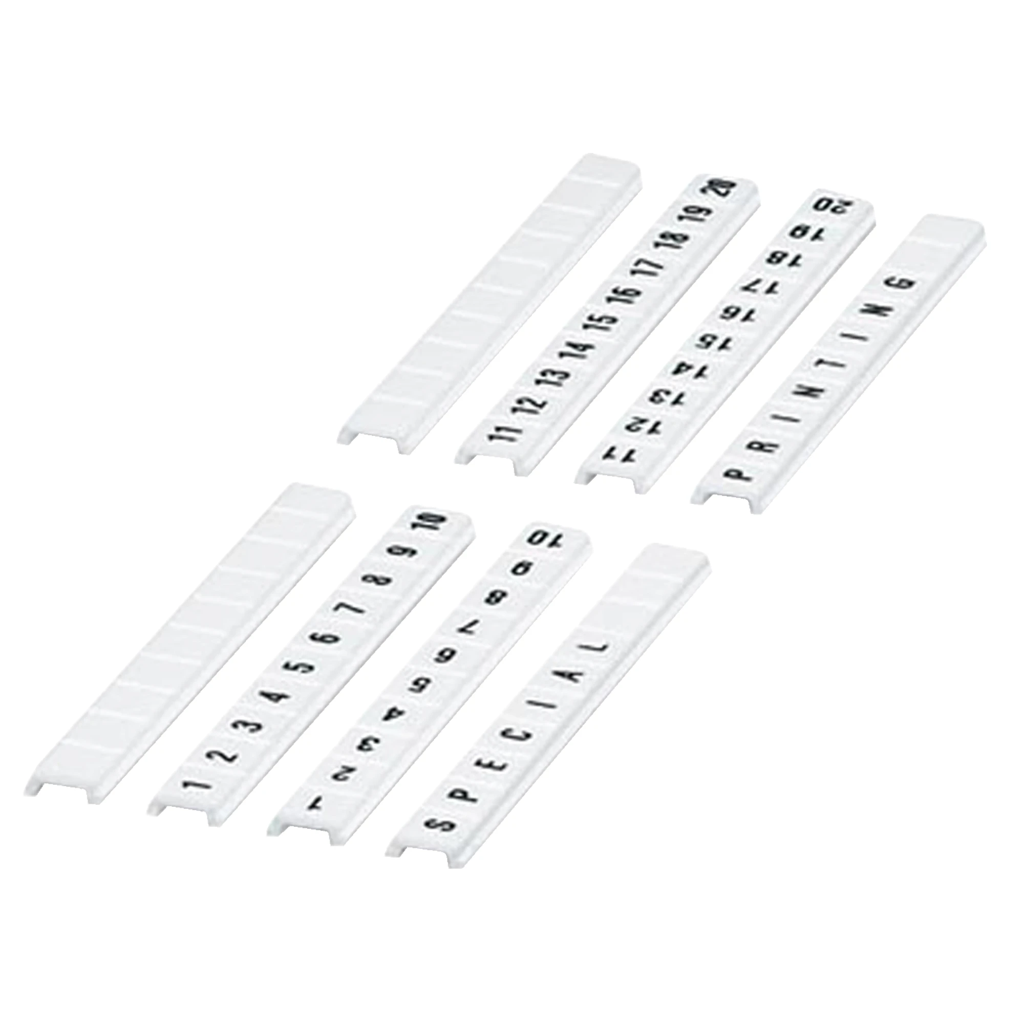 Schneider Electric NSYTRABF510 clip-in labeling strips flat, 5mm (img_001) Schneider Electric NSYTRABF510 clip-in labeling strips flat, 5mm (img_001)
