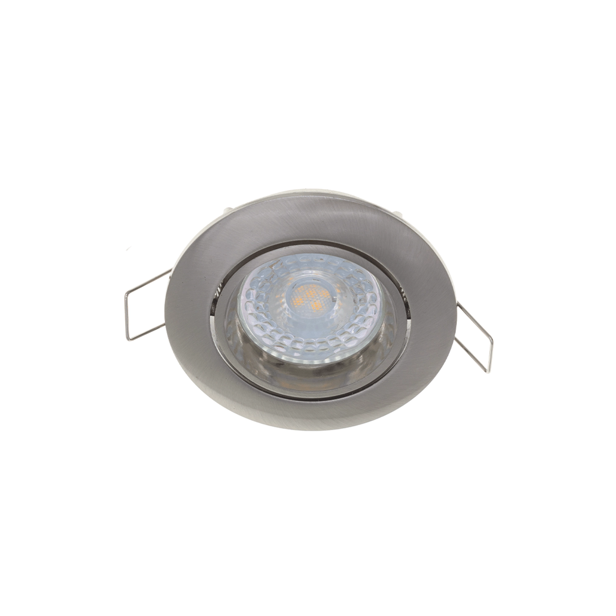 WSU Lights GU10 Leuchte Dania für MR16 schwenkbar silber - 70mm WSU Lights GU10 Leuchte Dania für MR16 schwenkbar silber - 70mm