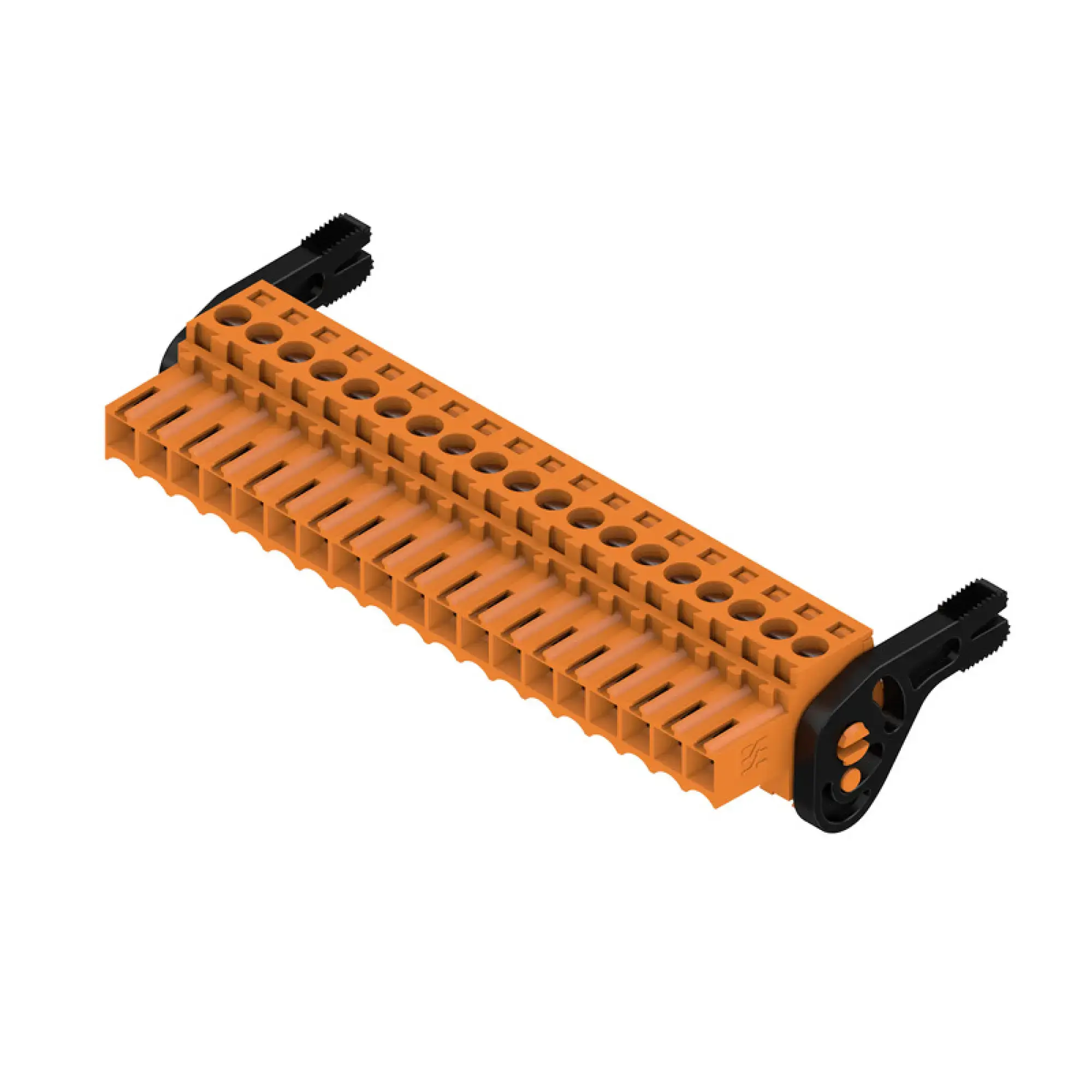 Weidmüller 1687820000 PCB connector (wire connection), 160 V, 17 A, Pitch in mm: 3.50, 1.5 mm², Number of poles: 19, Clamping yoke connection, Box (img_001)