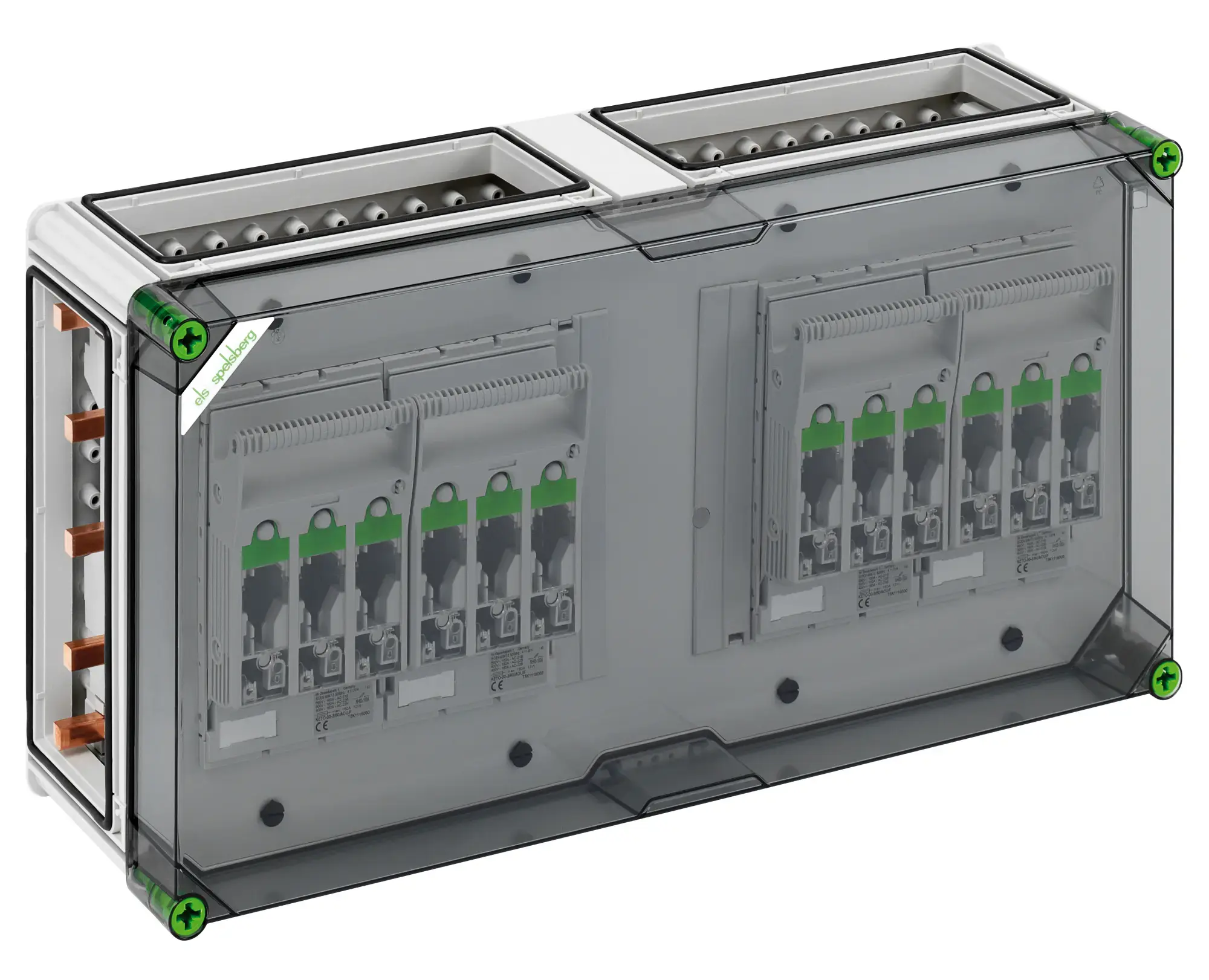 Spelsberg 04604501 NH fuse enclosure, Type of protection IP65, Impact strength IK08, Protection class II, Rated voltage 690V AC, Halogen free (img_001) Spelsberg 04604501 NH fuse enclosure, Type of protection IP65, Impact strength IK08, Protection class II, Rated voltage 690V AC, Halogen free (img_001)