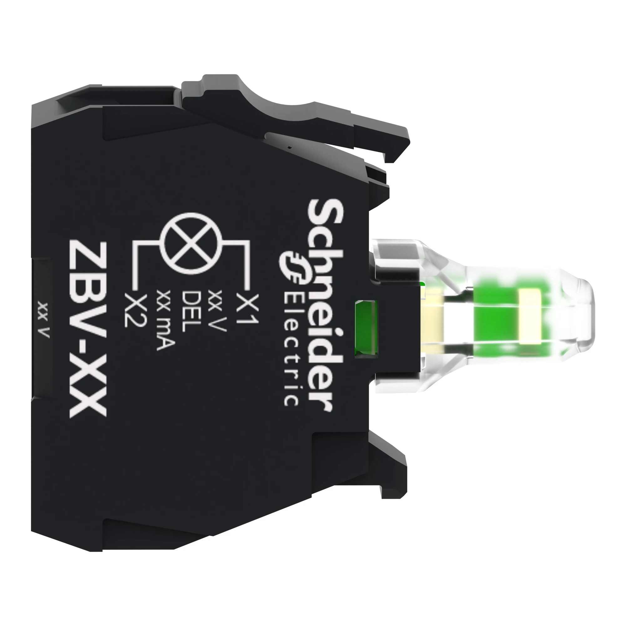 Schneider Electric ZBVJ13 Universal LED Module, Harmony XB4 and XB5, 22mm, 30mm, white, Faston Terminal, 12V ACDC (img_004)