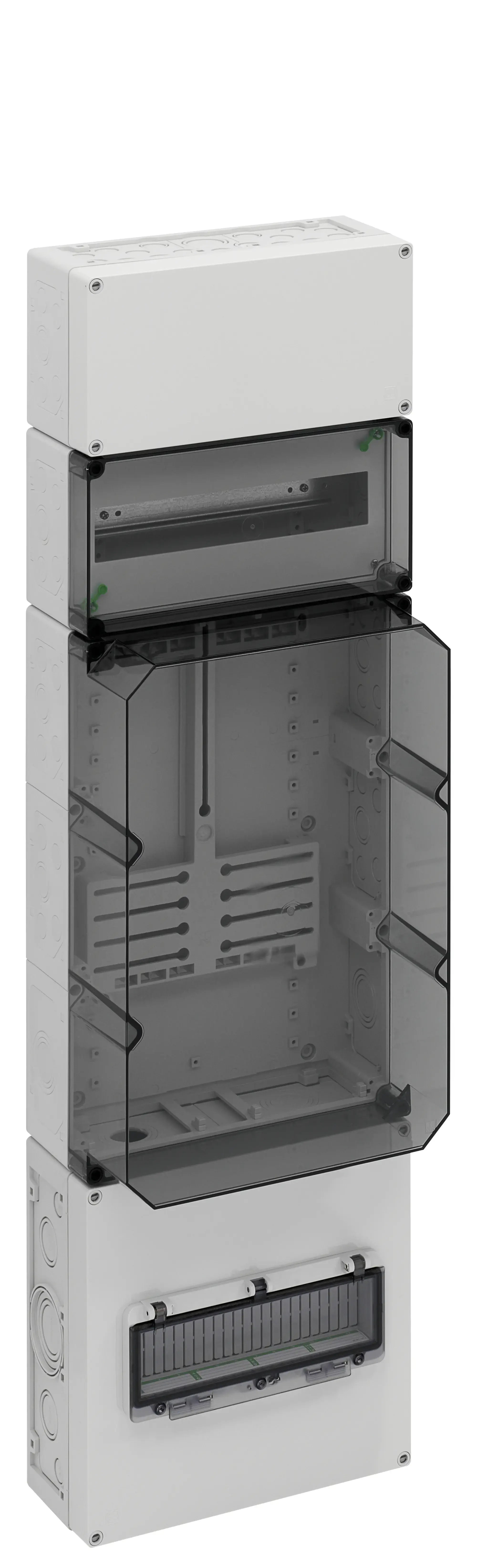 Spelsberg 75912001 Meter distribution, Type of protection IP54/IP65 , Impact strength IK08, Protection class II, Rated insulation voltage 400V AC, Halogen free (img_001)