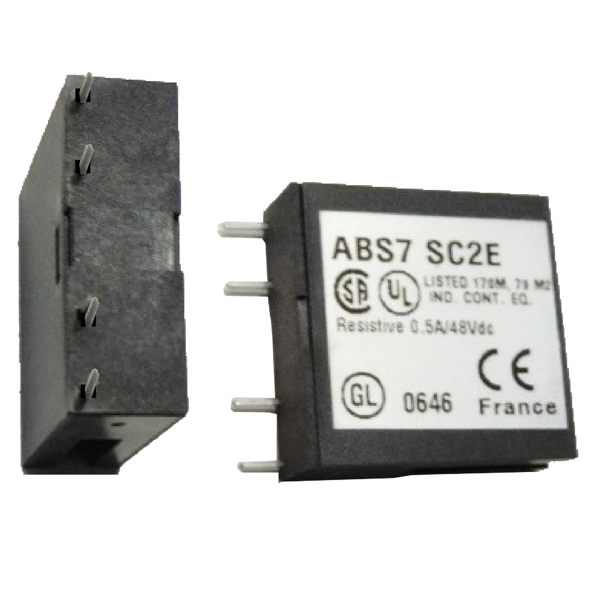 Schneider Electric ABS7SC2E Plug-in semiconductor relay, 10mm, output, 5-48 V DC, 0.5A (img_001) Schneider Electric ABS7SC2E Plug-in semiconductor relay, 10mm, output, 5-48 V DC, 0.5A (img_001)
