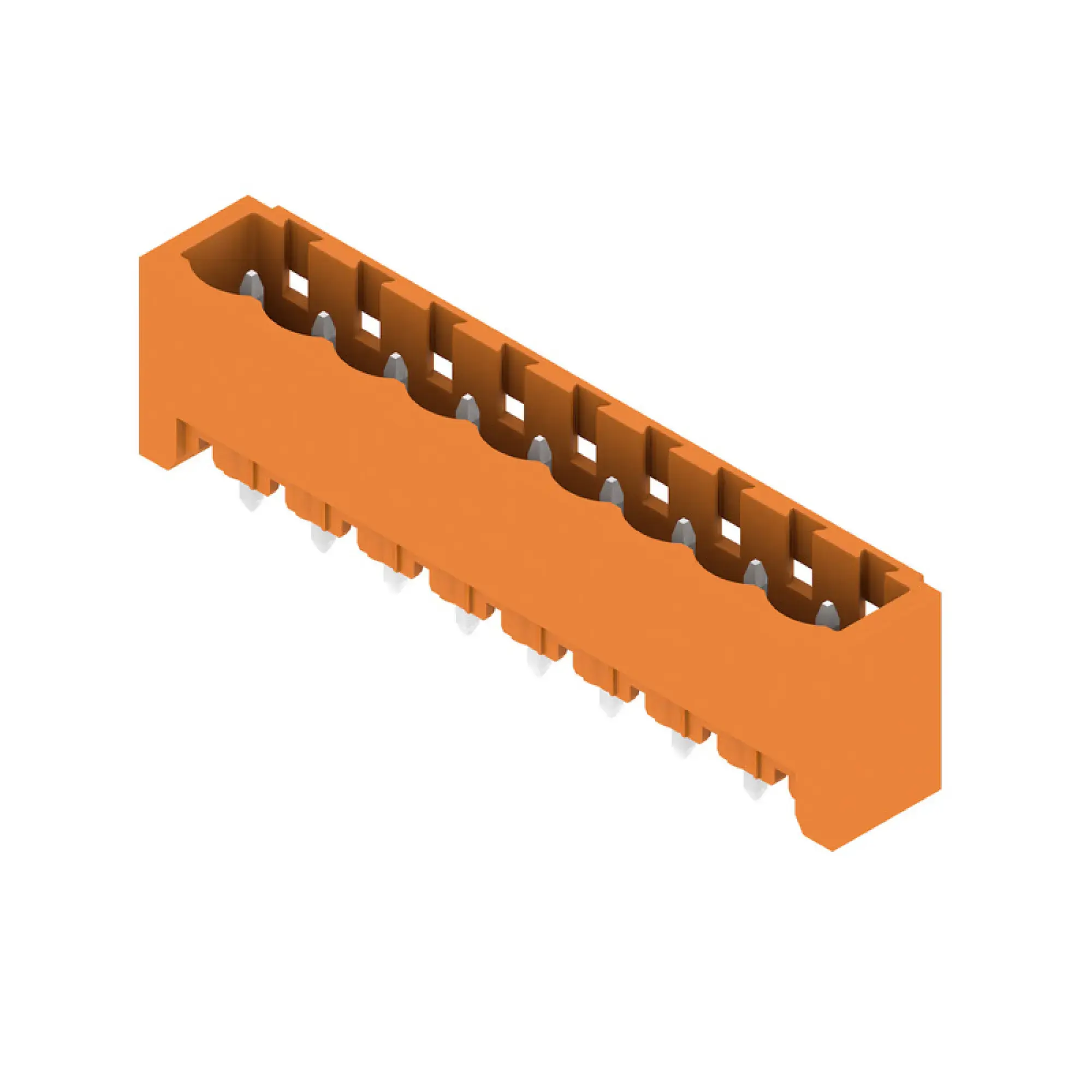 Weidmüller 1146890000 PCB connector (board connection), 320 V, 24 A, Pitch in mm: 5.08, Number of poles: 9, THT solder connection, Box (img_001)