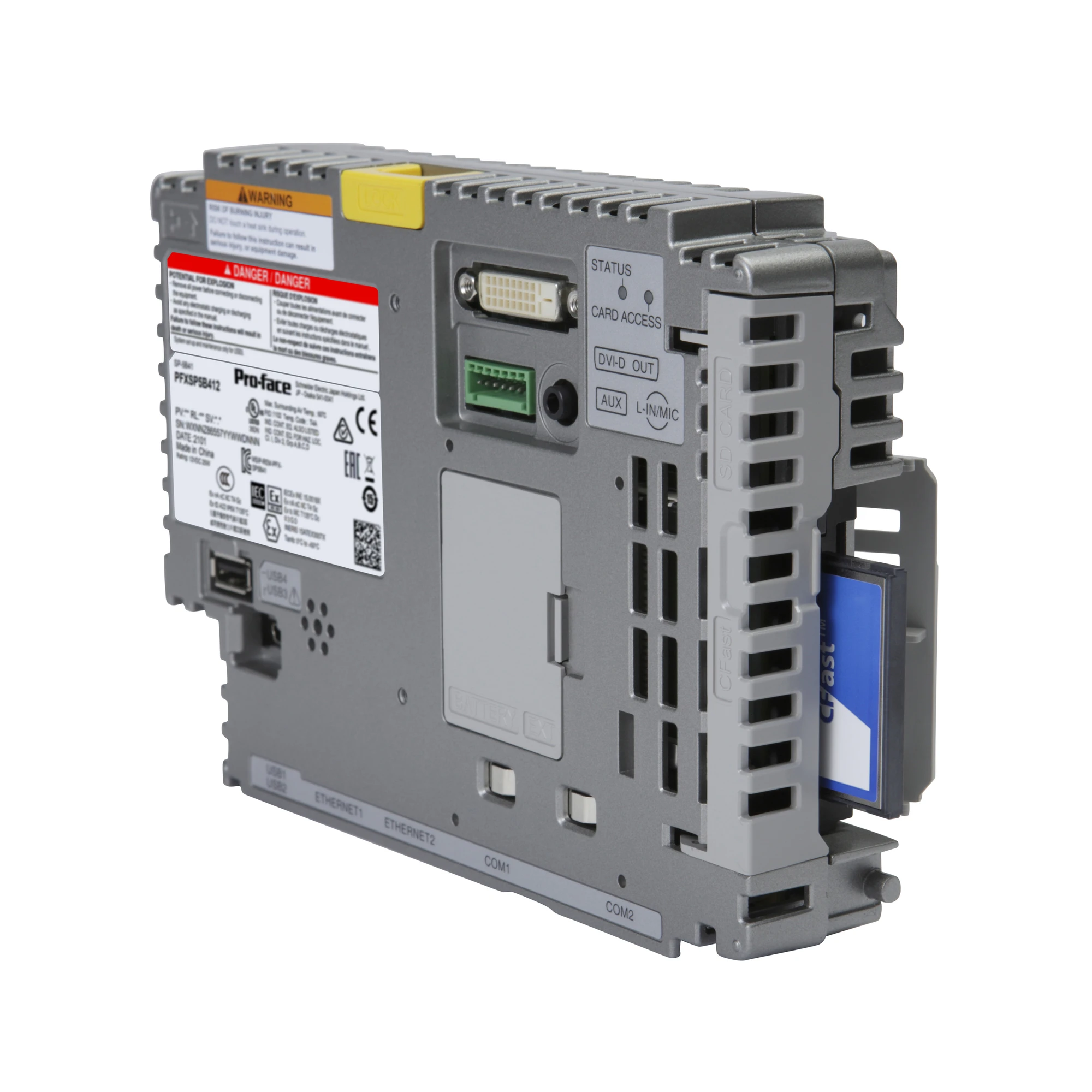 Schneider Electric PFXSP5B412 Pro-face SP5000 Open Box Windows 10, inkl HMI Runtime, 2 x Ethernet, 2 x serielle COM (img_001)