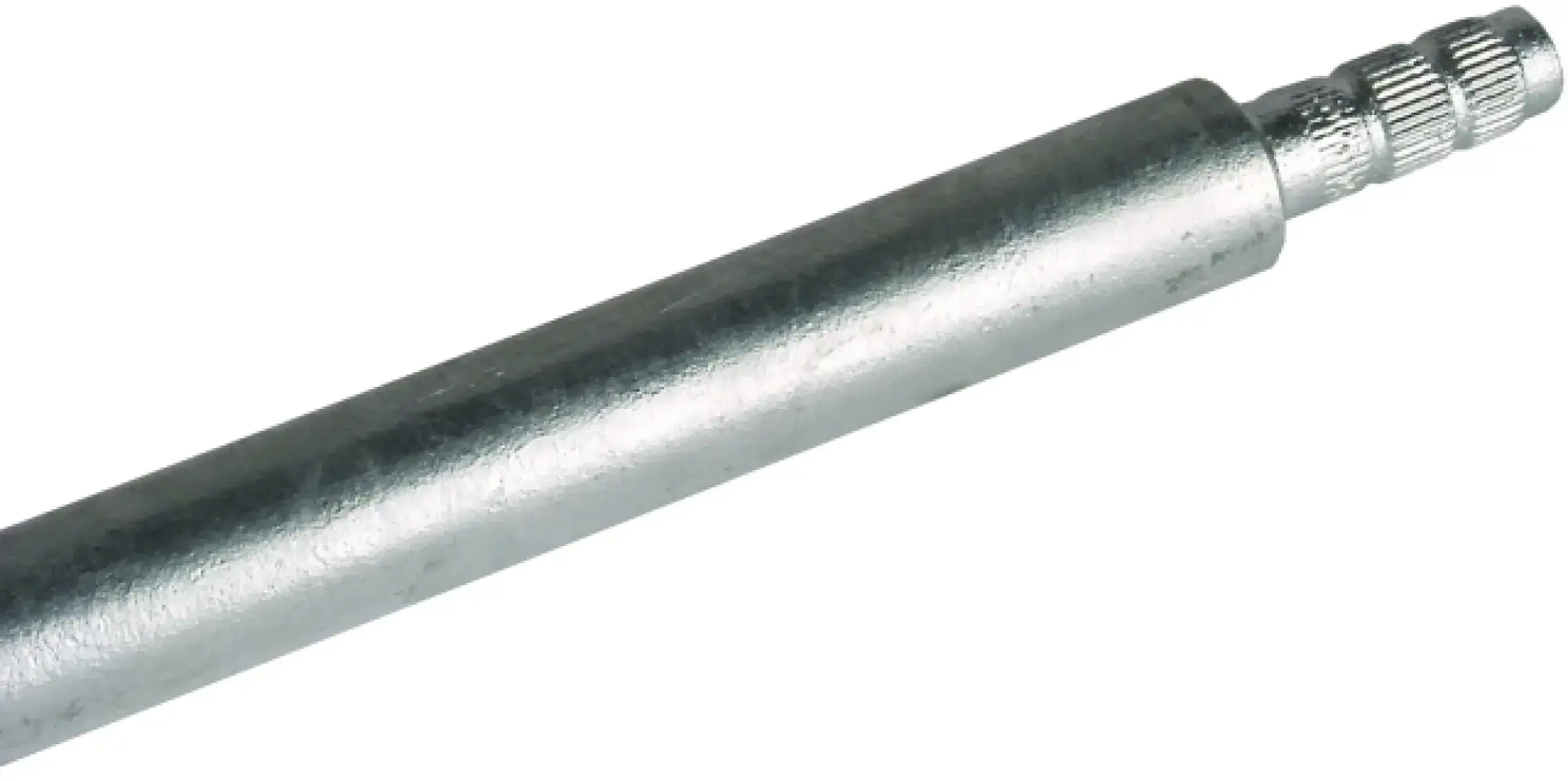 Dehn 620101 Earth rod D 20mm L 1000mm St/tZn Type Z with triple knurled pin (img_001) Dehn 620101 Earth rod D 20mm L 1000mm St/tZn Type Z with triple knurled pin (img_001)