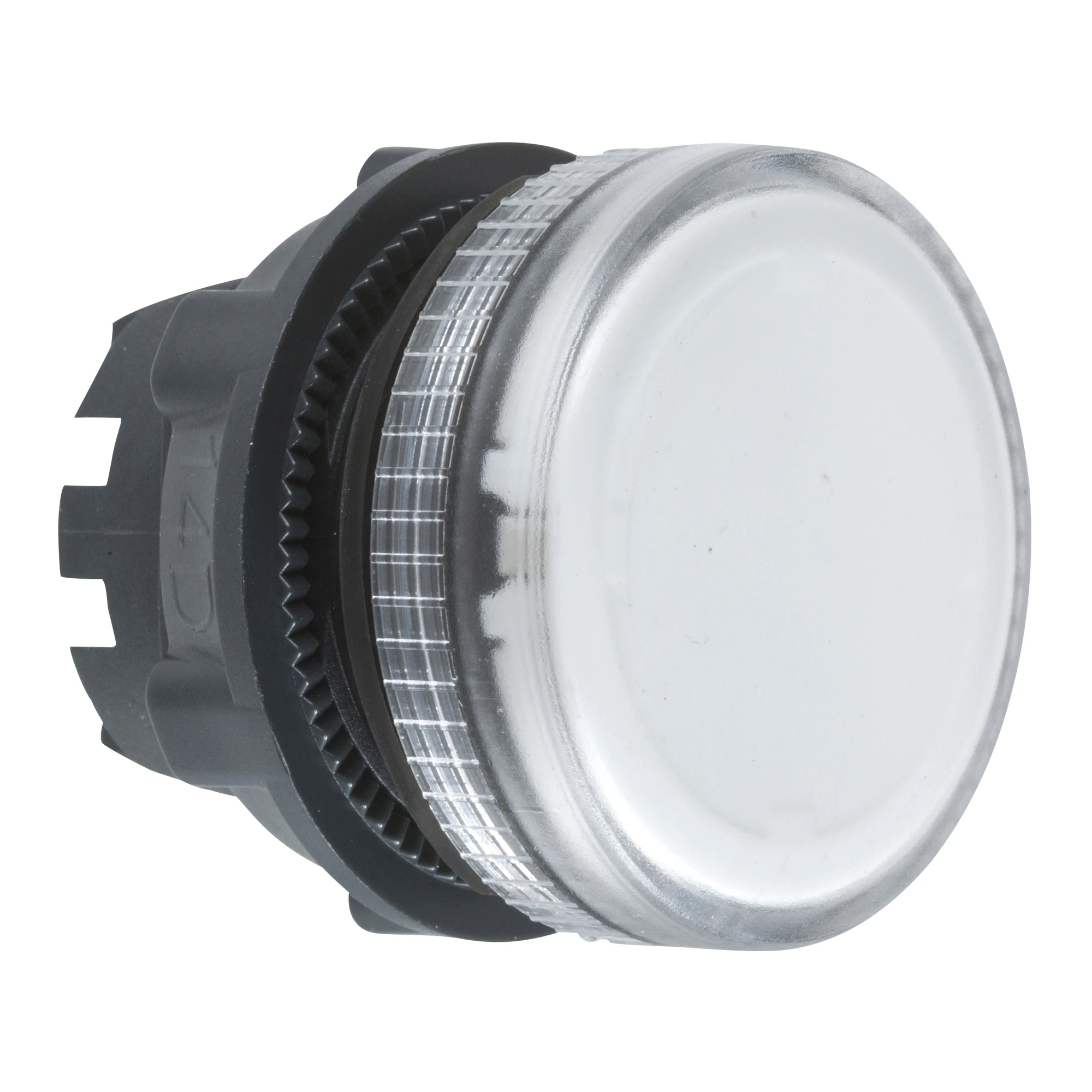 Schneider Electric ZB5AV07 Signal lamp, front element, Harmony XB5, plastic, 22mm, clear, for BA9s incandescent lamp, smooth dome (img_001)