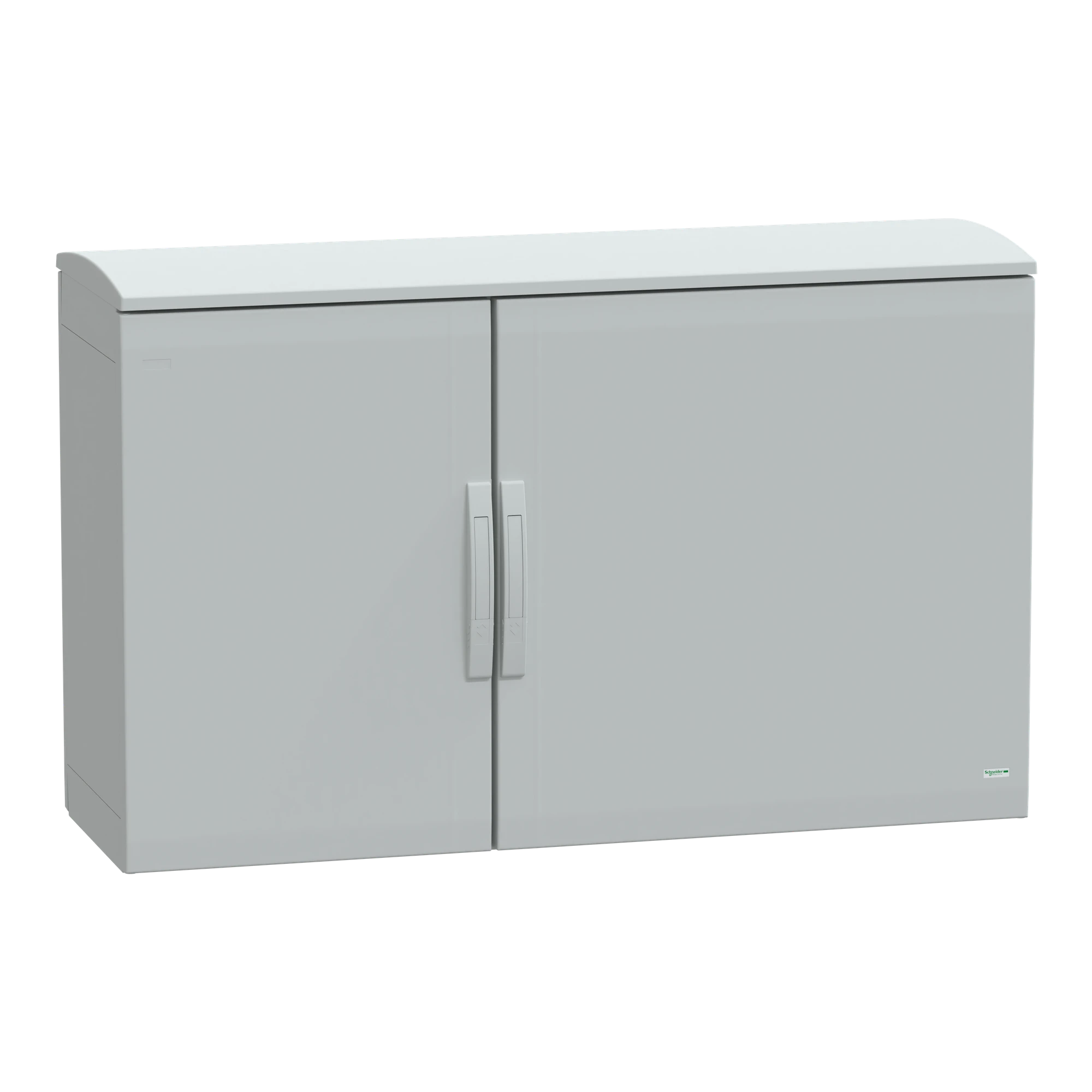 Schneider Electric NSYPLAT7124G Polyester enclosure floor-standing terminal block PLAT open top with cover 750x1250x420 IP44 (img_001)
