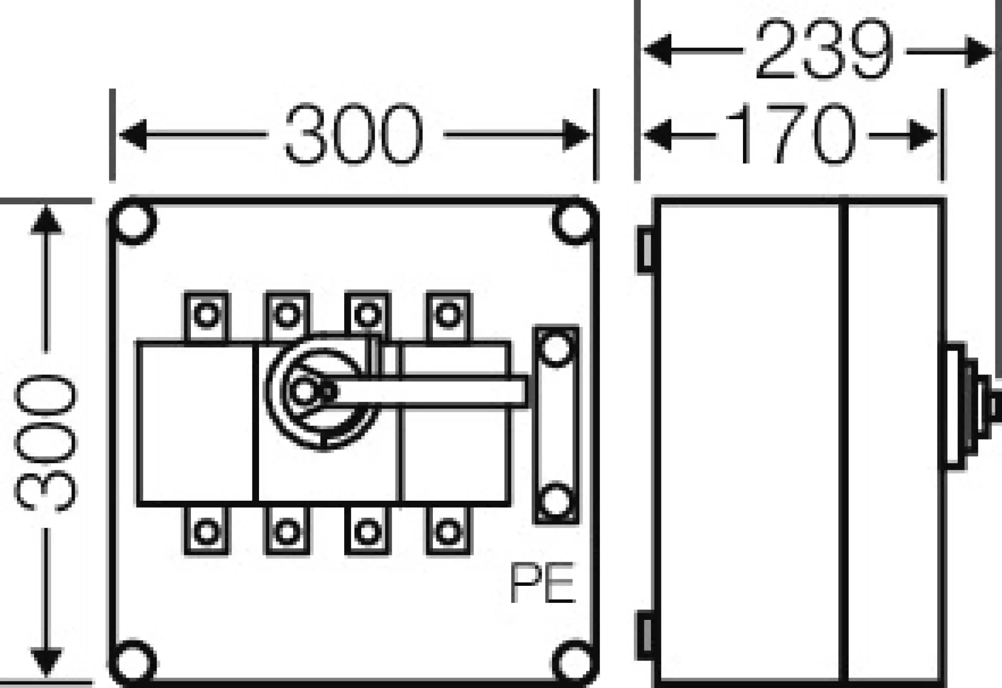 Hensel 20001479 Mi-Lasttrennschaltergehäuse 250A, 4polig + PE Mi 7254 (img_003) Hensel 20001479 Mi-Lasttrennschaltergehäuse 250A, 4polig + PE Mi 7254 (img_003)