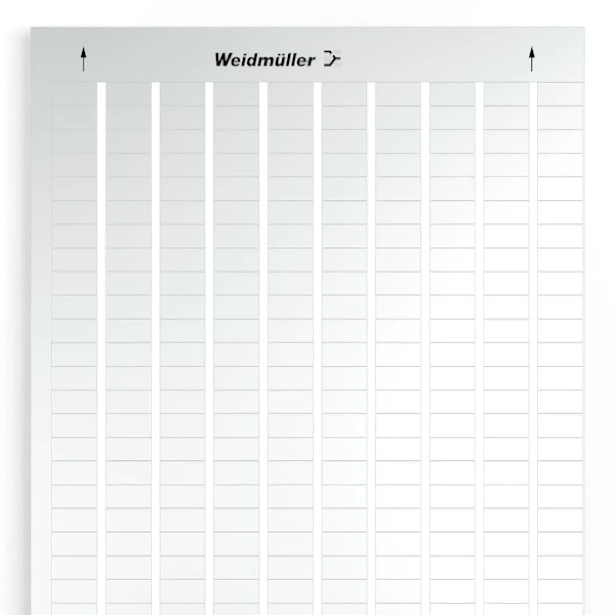 Weidmüller 1724150001 Device marking, Width: 17.8 mm, Polyester, PVC-free, silver, Operating temperature range: -40...150 °C (img_001) Weidmüller 1724150001 Device marking, Width: 17.8 mm, Polyester, PVC-free, silver, Operating temperature range: -40...150 °C (img_001)