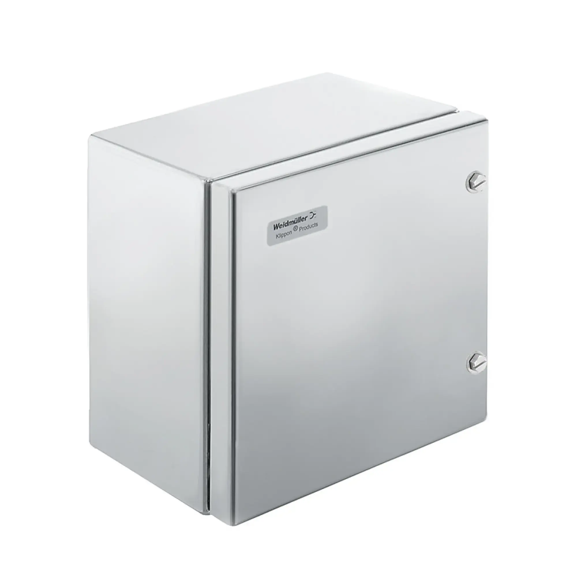 Weidmüller 8000090342 Metal housing, Width: 200 mm, Height: 200 mm, Depth: 150 mm, untreated, Flange plate: No, M5 hexagonal screw with slot and 10mm distance across flats (img_001) Weidmüller 8000090342 Metal housing, Width: 200 mm, Height: 200 mm, Depth: 150 mm, untreated, Flange plate: No, M5 hexagonal screw with slot and 10mm distance across flats (img_001)