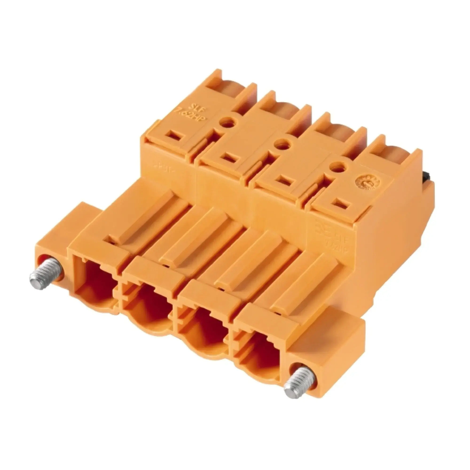 Weidmüller 1043650000 PCB connector (wire connection), 1000 V, 24 A, Pitch in mm: 7.62, 2.5 mm², Number of poles: 4, PUSH IN with actuator, Tension-clamp connection, Box (img_001)