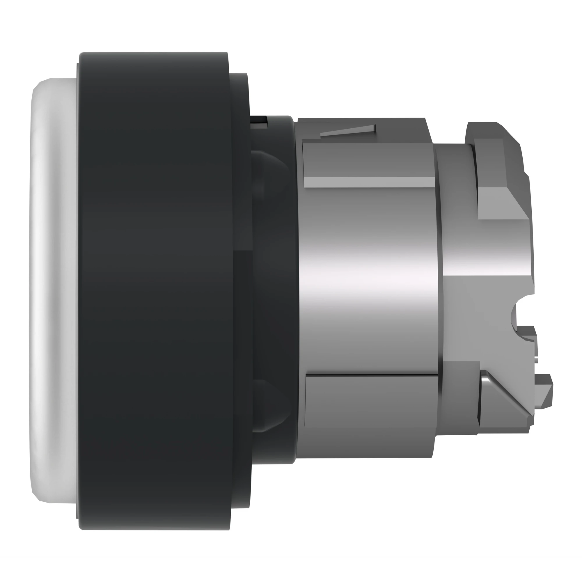 Schneider Electric ZB4BP1837 Push Button, Front Element, Harmony XB4, Metal Black, 22mm, White, Momentary, with Protective Cap, for Insert Label (img_005) Schneider Electric ZB4BP1837 Push Button, Front Element, Harmony XB4, Metal Black, 22mm, White, Momentary, with Protective Cap, for Insert Label (img_005)