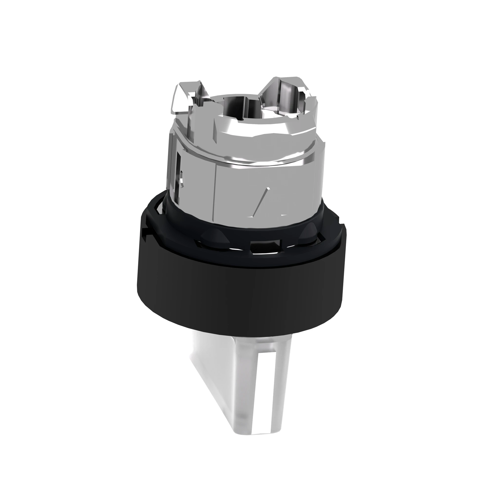 Schneider Electric ZB4BK15137 Illuminated Selector Switch, Front Element, Harmony XB4, Metal Black, 22mm, White, for Universal LED, 3 Positions (img_005)