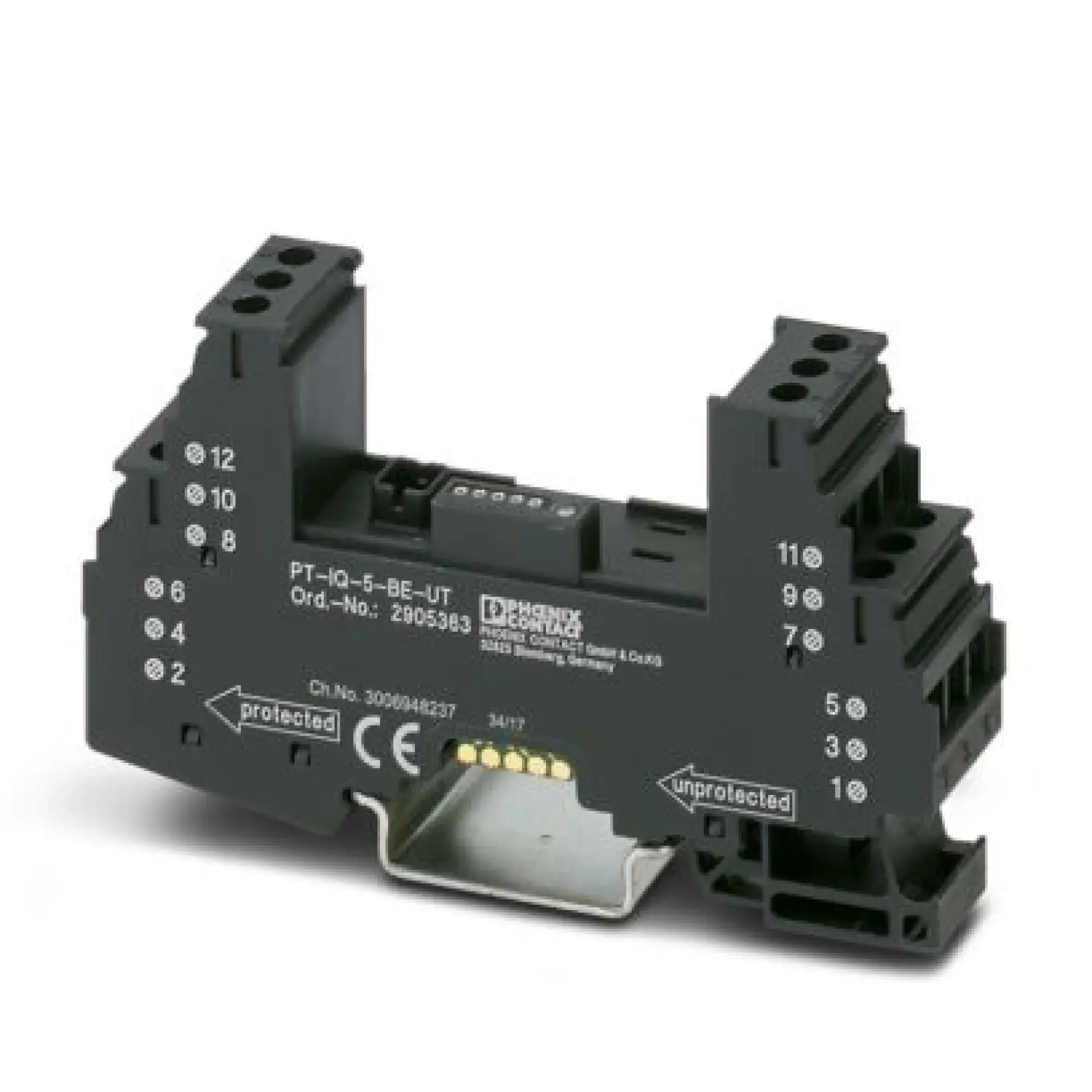 Phoenix Contact 2905363 Surge protection base-element PT-IQ-5-BE-UT (img_001)
