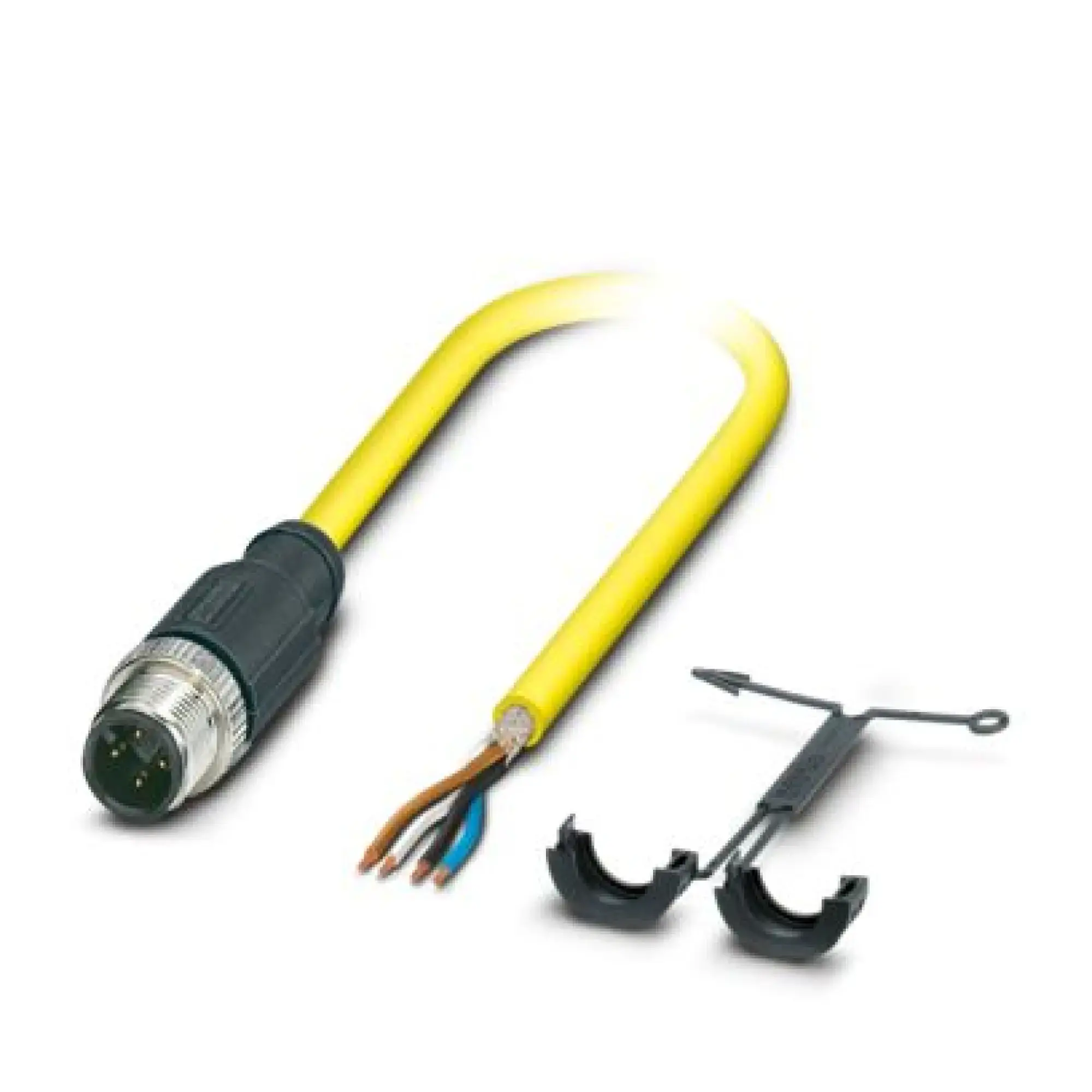 Phoenix Contact 1409542 Sensor/actuator cable SAC-HZ-4P-M12MS/10,0-542 SH BK (img_001) Phoenix Contact 1409542 Sensor/actuator cable SAC-HZ-4P-M12MS/10,0-542 SH BK (img_001)