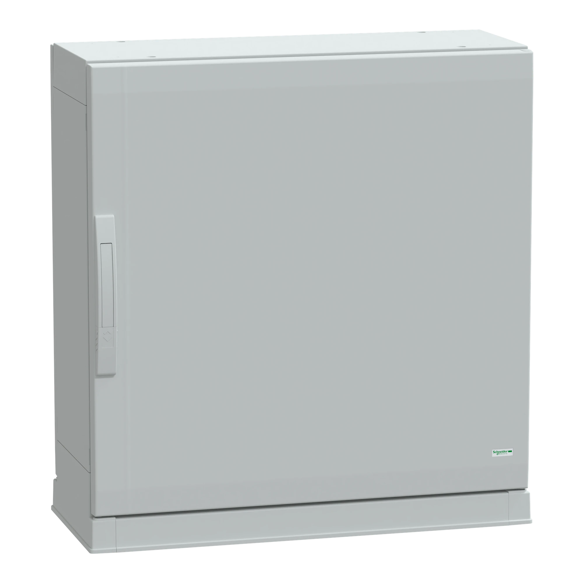 Schneider Electric NSYPLAZ773G Polyester Enclosure, PLAZ with Base Frame, Open Bottom, 750x750x320 IP54 (img_001)