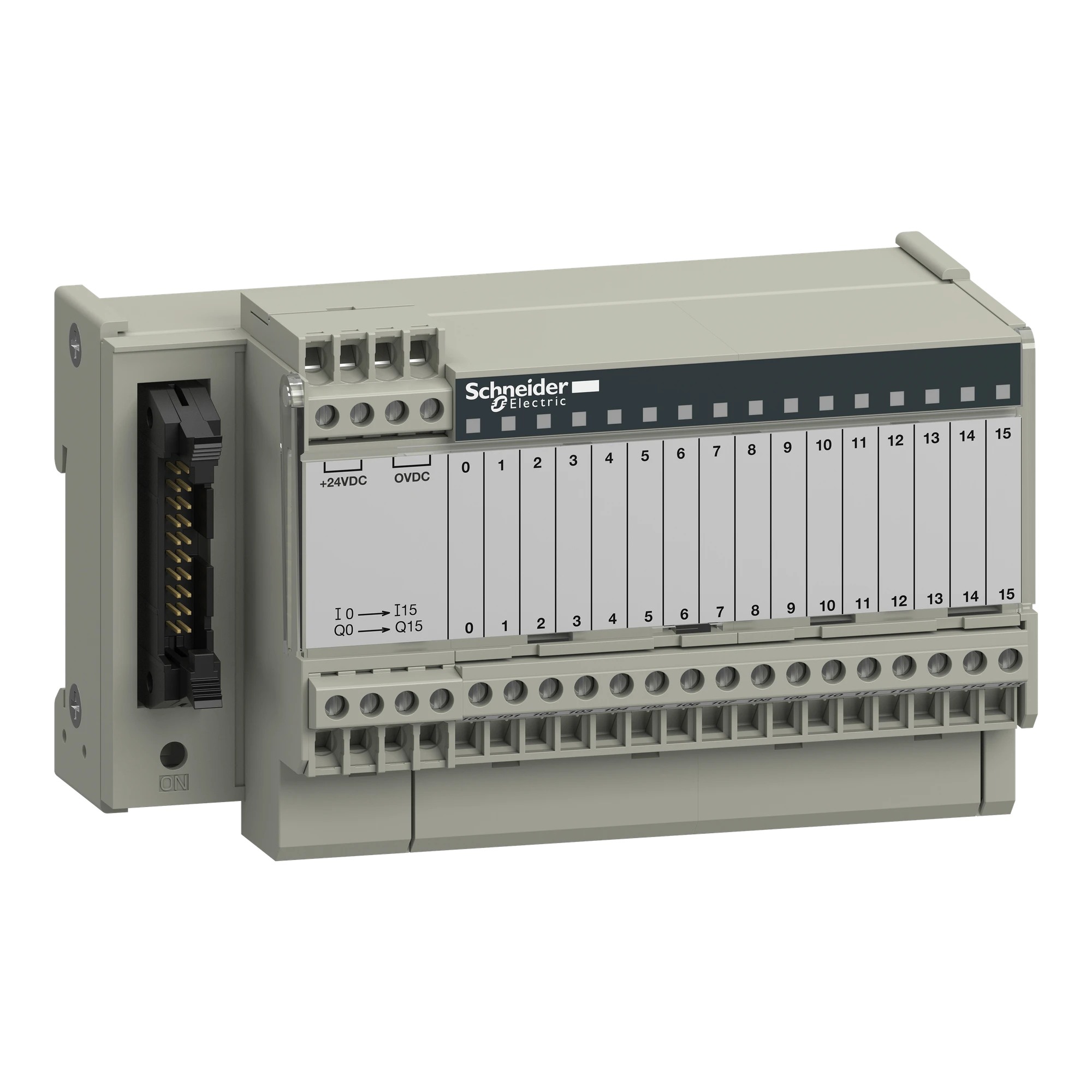 Schneider Electric ABE7R16S111 Terminal block, w. perm. soldered relay ABE7, 16 channels, relay 5mm (img_001) Schneider Electric ABE7R16S111 Terminal block, w. perm. soldered relay ABE7, 16 channels, relay 5mm (img_001)