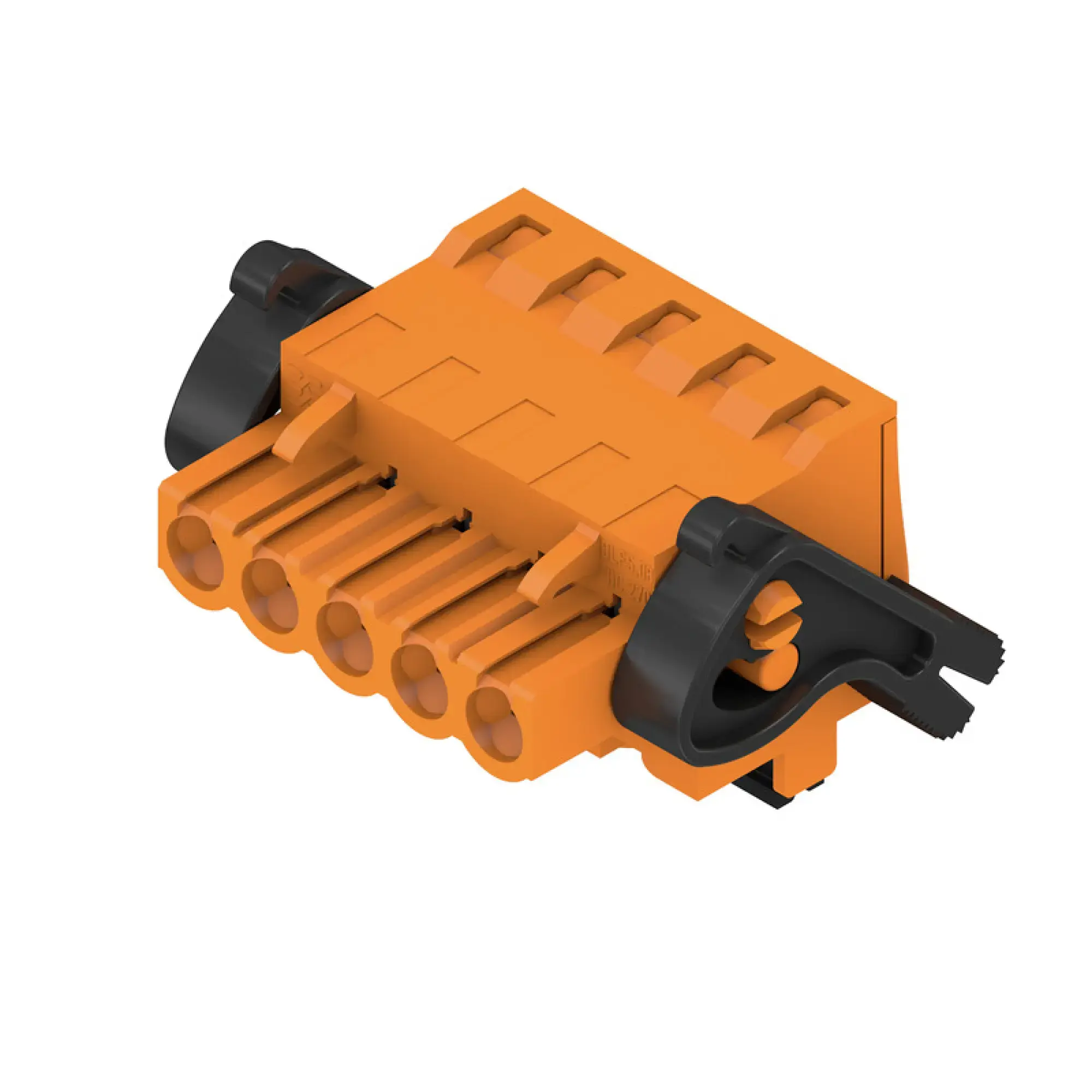 Weidmüller 1983110000 PCB connector (wire connection), 320 V, 24 A, Pitch in mm: 5.08, 3.31 mm², Number of poles: 5, PUSH IN with actuator, Box (img_001)