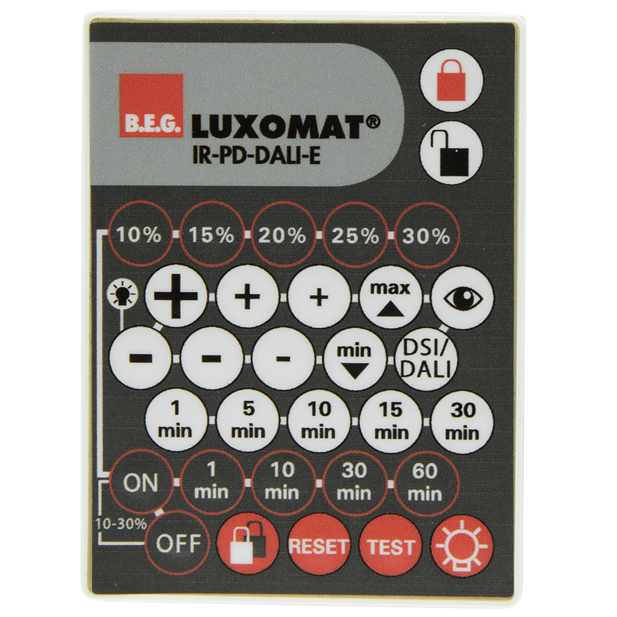 GEWISS GWS9081 IR REMOTE CONTROL FOR SYSTEM SETTING, COMPATIBLE WITH DALI SENSORS (NO SLAVE) (img_001)