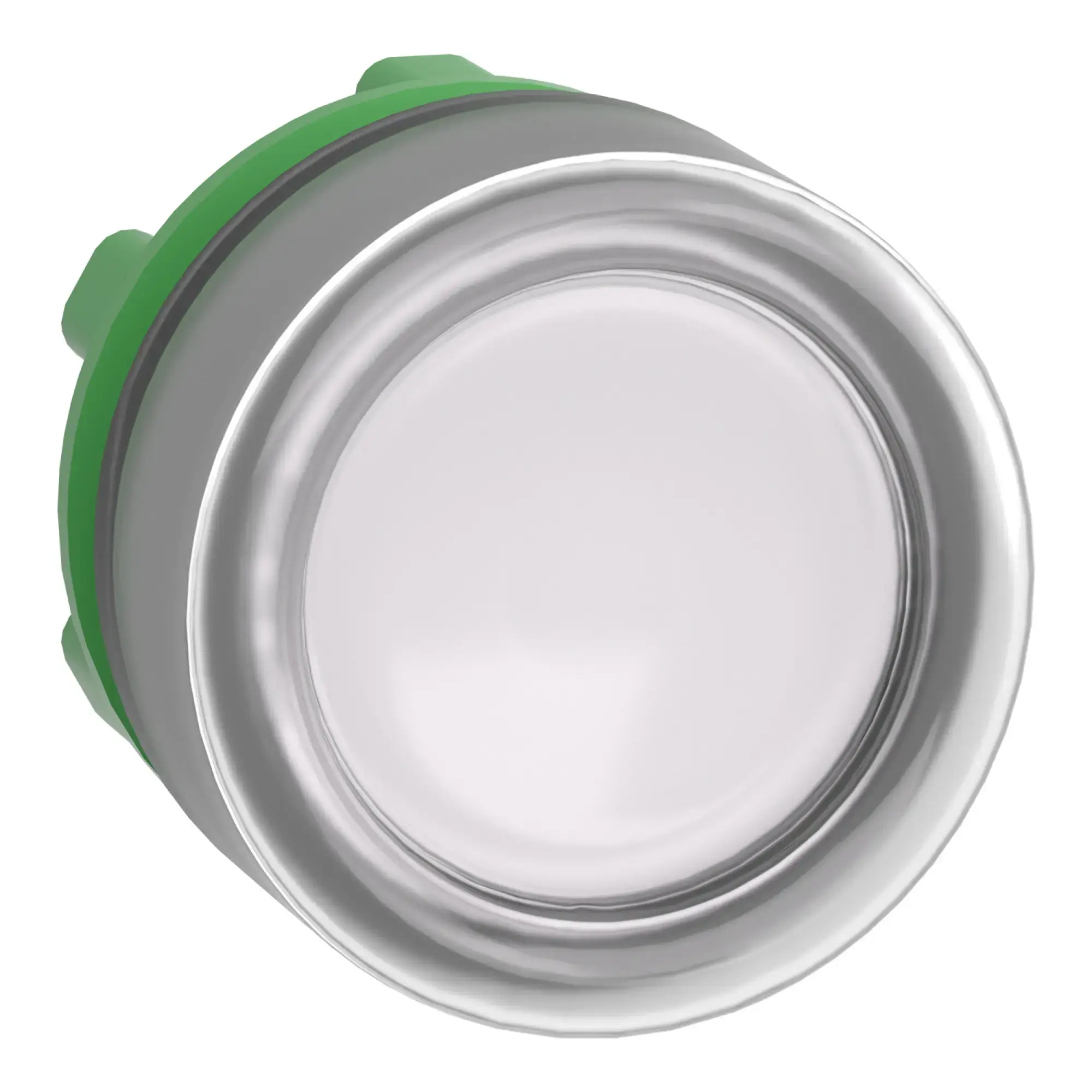 Schneider Electric ZB5AW513C0 Illuminated Push Button, Front Element, Harmony XB5, Plastic, 22mm, Light Grey, White, for Universal LED, with Protective Cap (img_009)