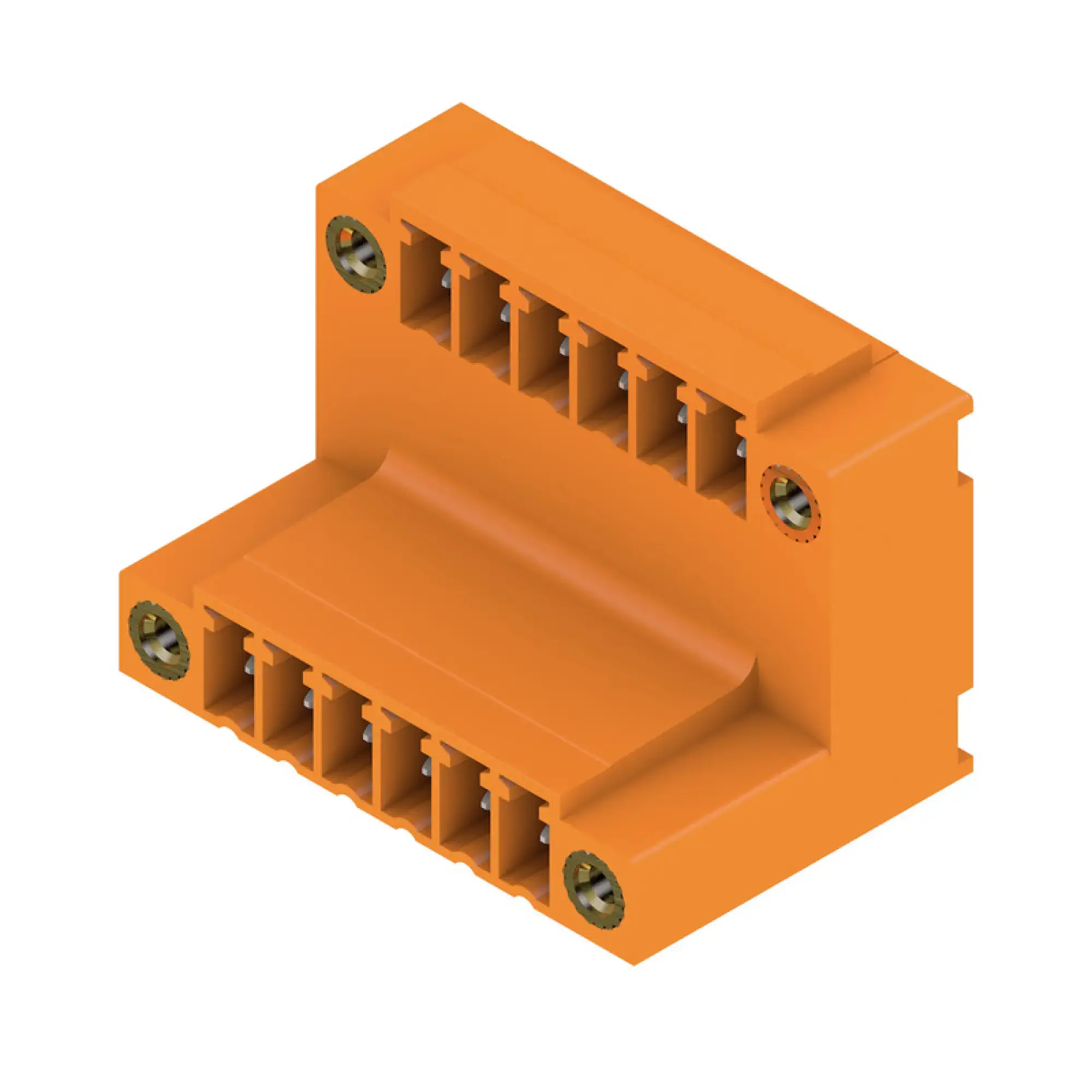 Weidmüller 1032620000 PCB connector (board connection), 160 V, 17.5 A, Pitch in mm: 3.81, Number of poles: 12, THT solder connection, Box (img_001)