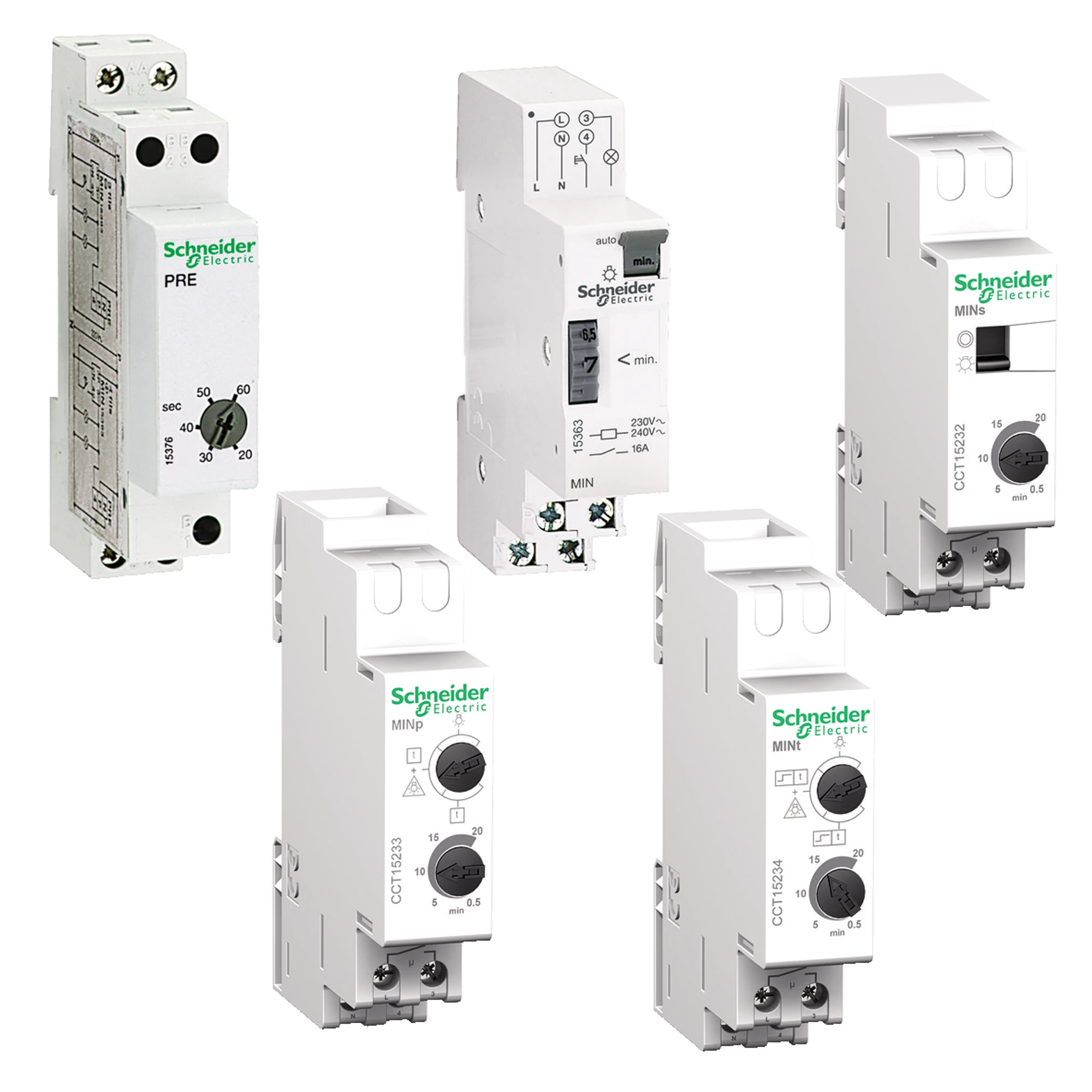 Schneider Electric CCT15233 Electronic Staircase Light Timer Switch MINs, 0.5, 20min., Preliminary Warning Function (img_001) Schneider Electric CCT15233 Electronic Staircase Light Timer Switch MINs, 0.5, 20min., Preliminary Warning Function (img_001)