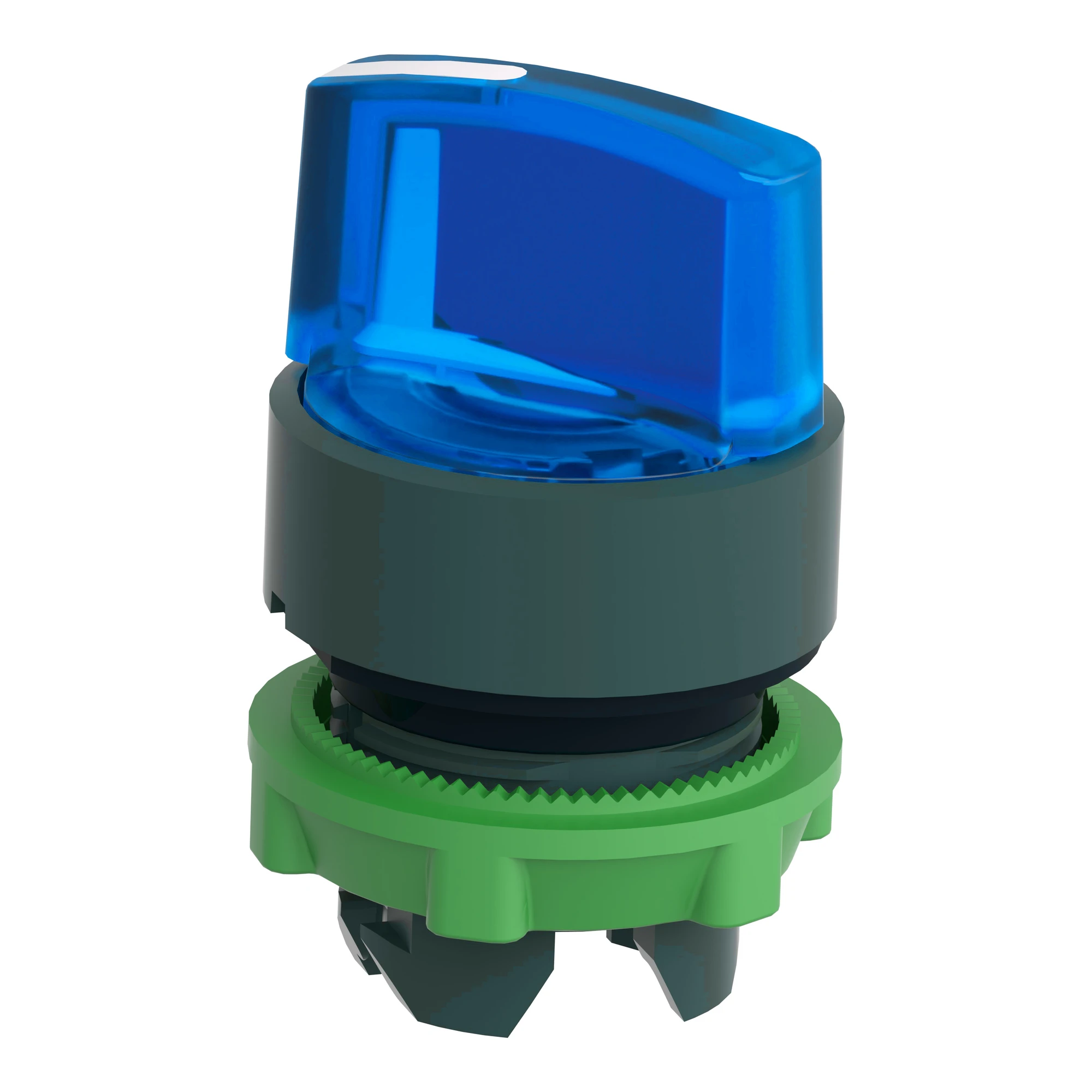 Schneider Electric ZB5AK1263 Illuminated selector switch, front element, Harmony XB5, plastic, 22mm blue, for universal LED, 2 positions, latching (img_005) Schneider Electric ZB5AK1263 Illuminated selector switch, front element, Harmony XB5, plastic, 22mm blue, for universal LED, 2 positions, latching (img_005)