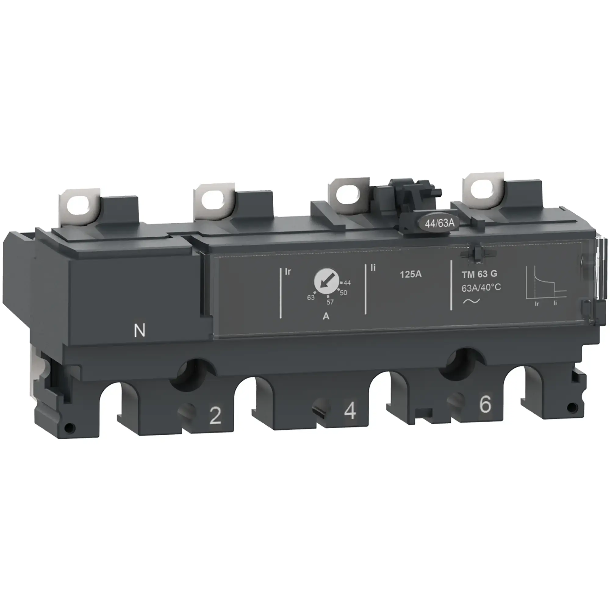 Schneider Electric C104MG025 Thermomagnetic trip unit TM25G generator protection 25A 4P4D for ComPacT NSX100-250 circuit breaker (img_002)
