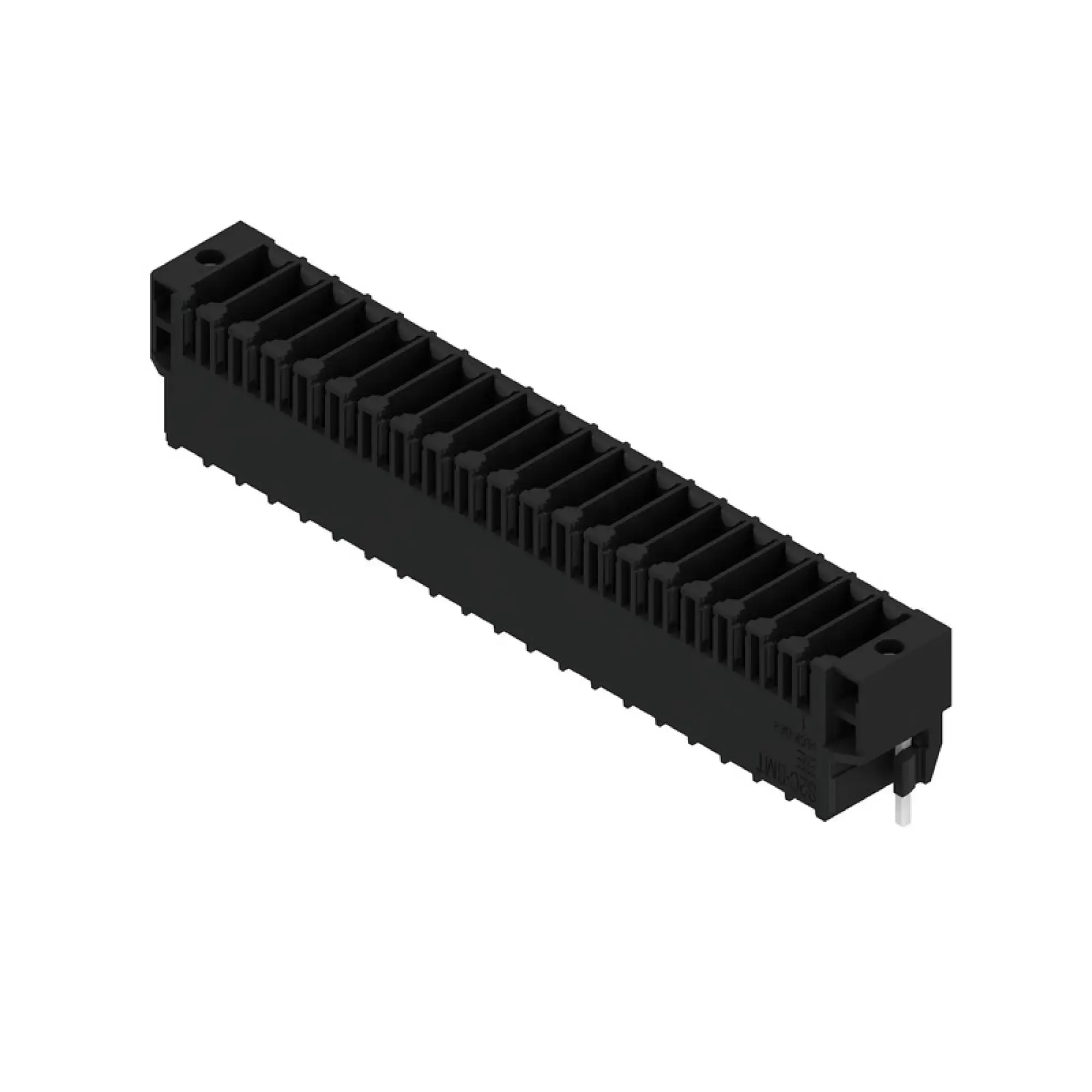 Weidmüller 1290690000 PCB connector (board connection), 160 V, 13.4 A, Pitch in mm: 3.50, Number of poles: 20, THT/THR solder connection, Box (img_001)