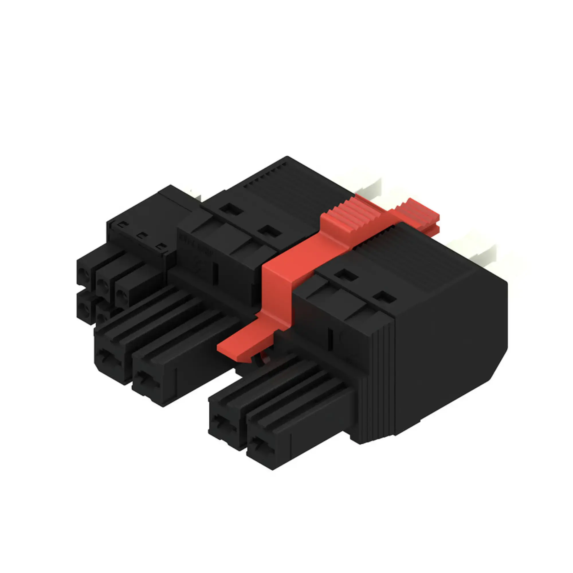 Weidmüller 2628910000 Hybrid connector (wire connection), 7.62 mm, Number of poles: 4, PUSH IN with actuator (img_001)