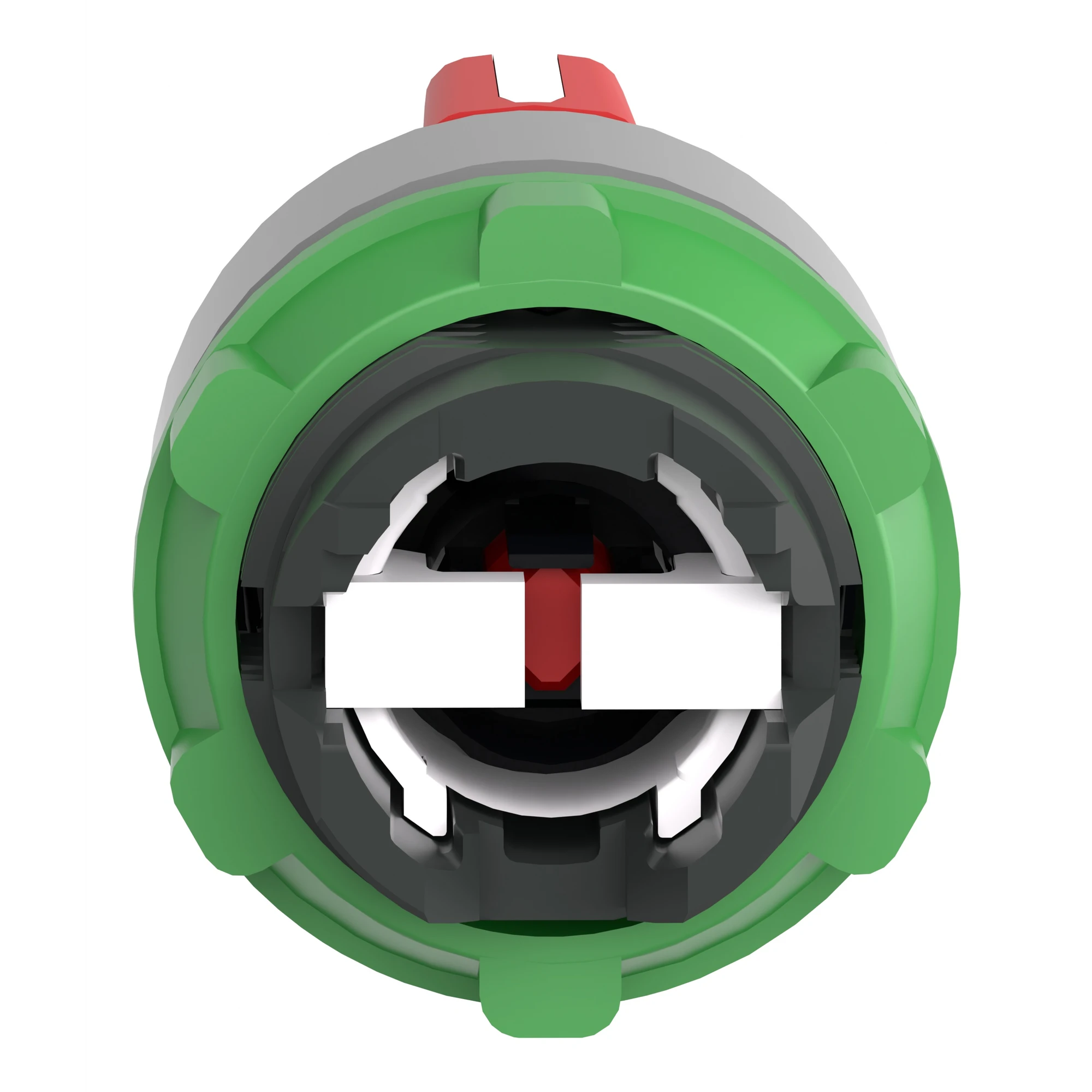 Schneider Electric ZB5AD304C0 Selector switch, front element, Harmony XB5, plastic, 22mm, light grey, red, 3 positions, latching (img_003) Schneider Electric ZB5AD304C0 Selector switch, front element, Harmony XB5, plastic, 22mm, light grey, red, 3 positions, latching (img_003)