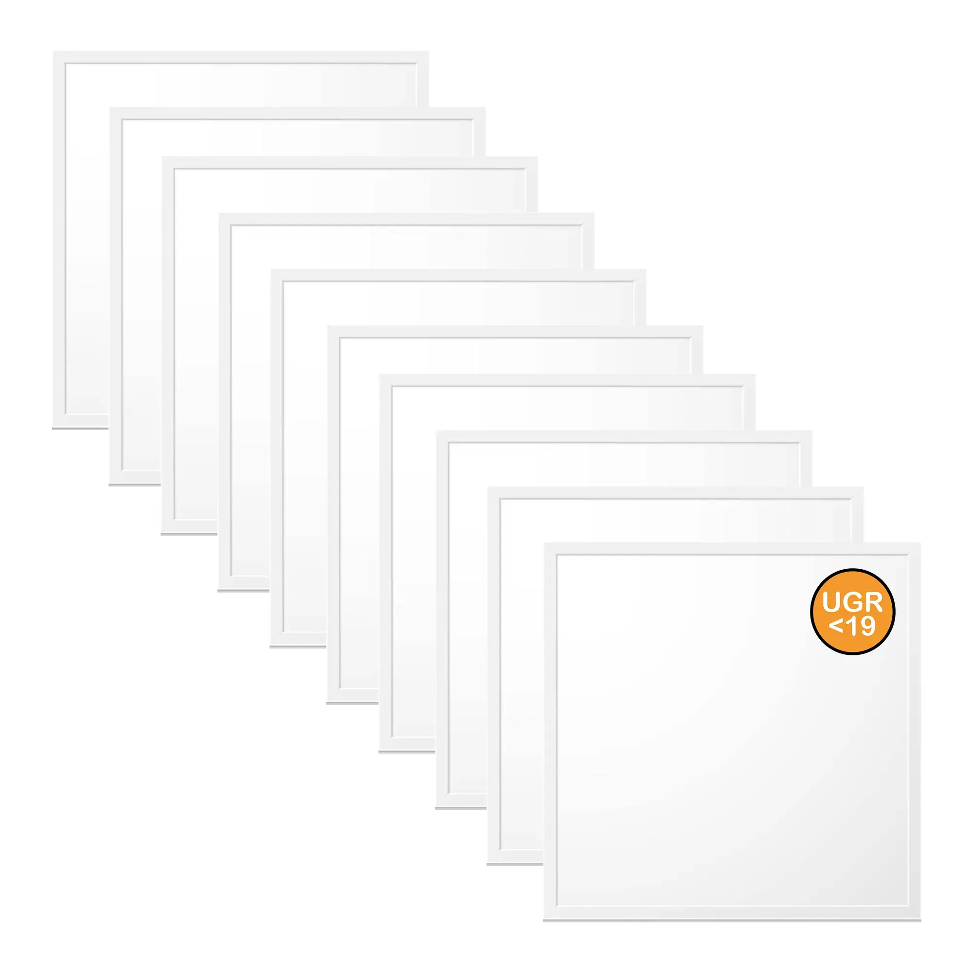 WSU Lights WS000001528-10 10-pack LED Panel, 62x62, neutral white 4000K, 40W, 4400lm, UGR WSU Lights WS000001528-10 10-pack LED Panel, 62x62, neutral white 4000K, 40W, 4400lm, UGR