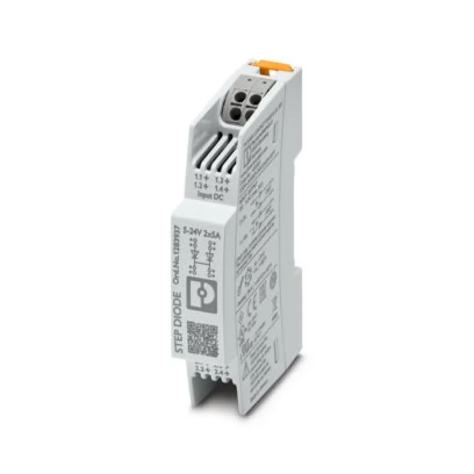 Phoenix Contact 1283937 Redundancy module STEP3-DIODE/5-24DC/2X5/1X10/PT (img_001)