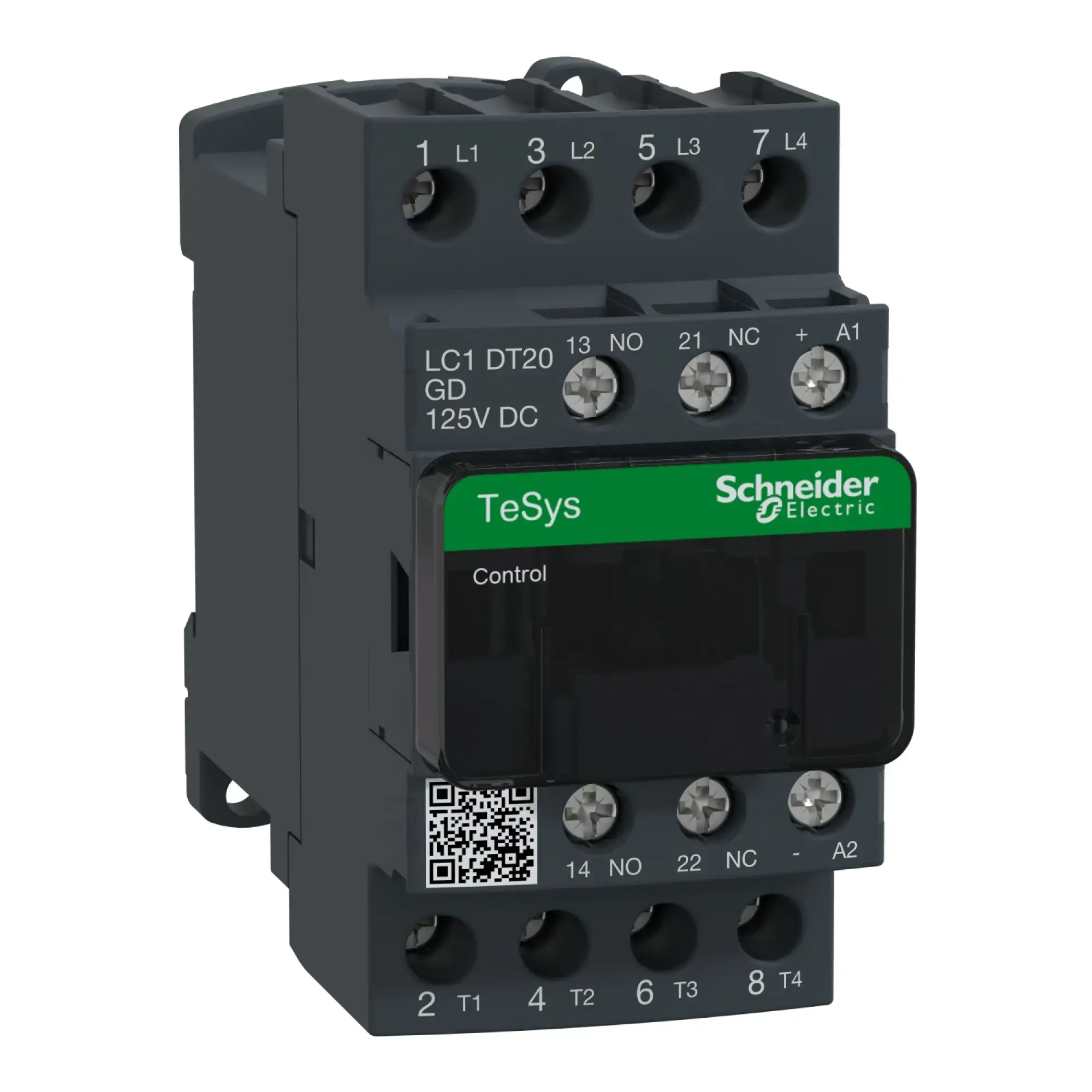 Schneider Electric LC1DT20GD Power contactor LC1D 4p, +1NO+1NC, Coil 125 V DC (img_005)