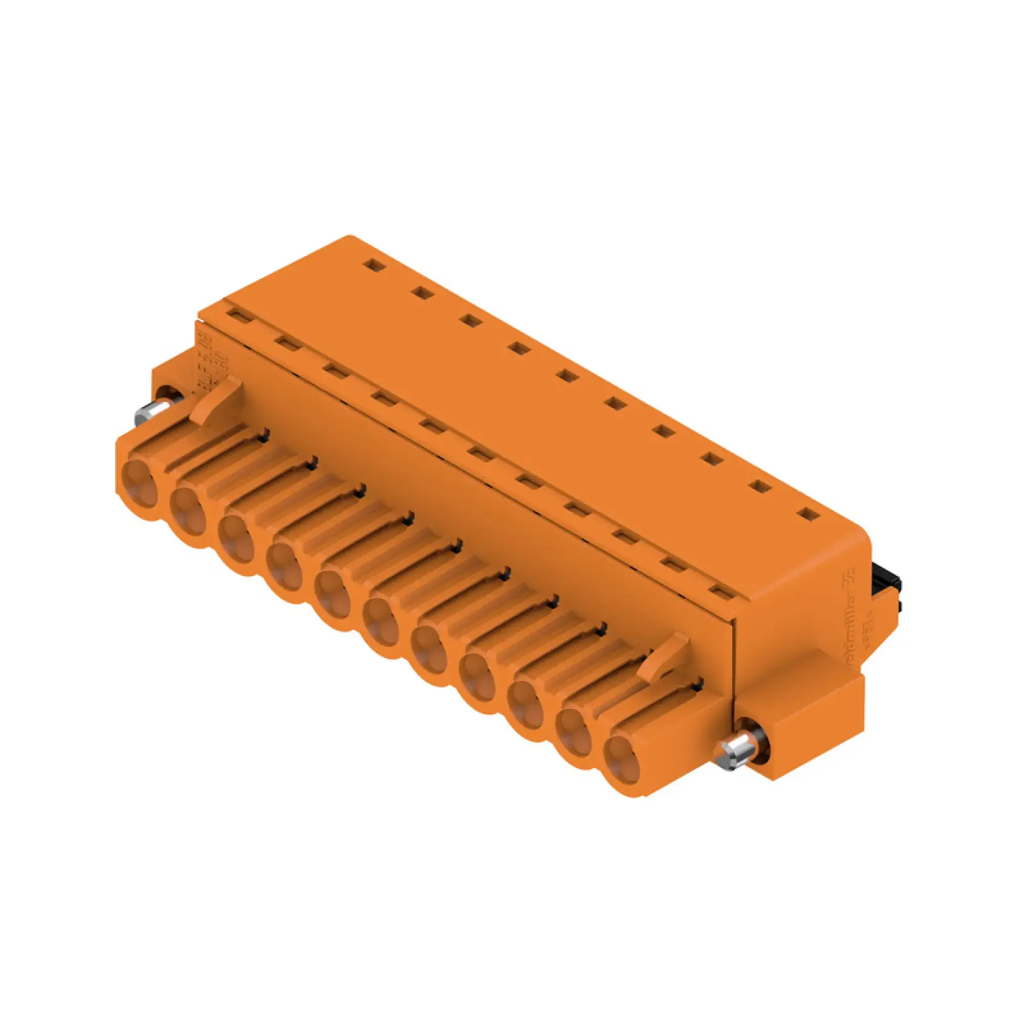 Weidmüller 1013180000 PCB connector (wire connection), 320 V, 24 A, Pitch in mm: 5.08, 3.31 mm², Number of poles: 11, PUSH IN with actuator, Box (img_001)