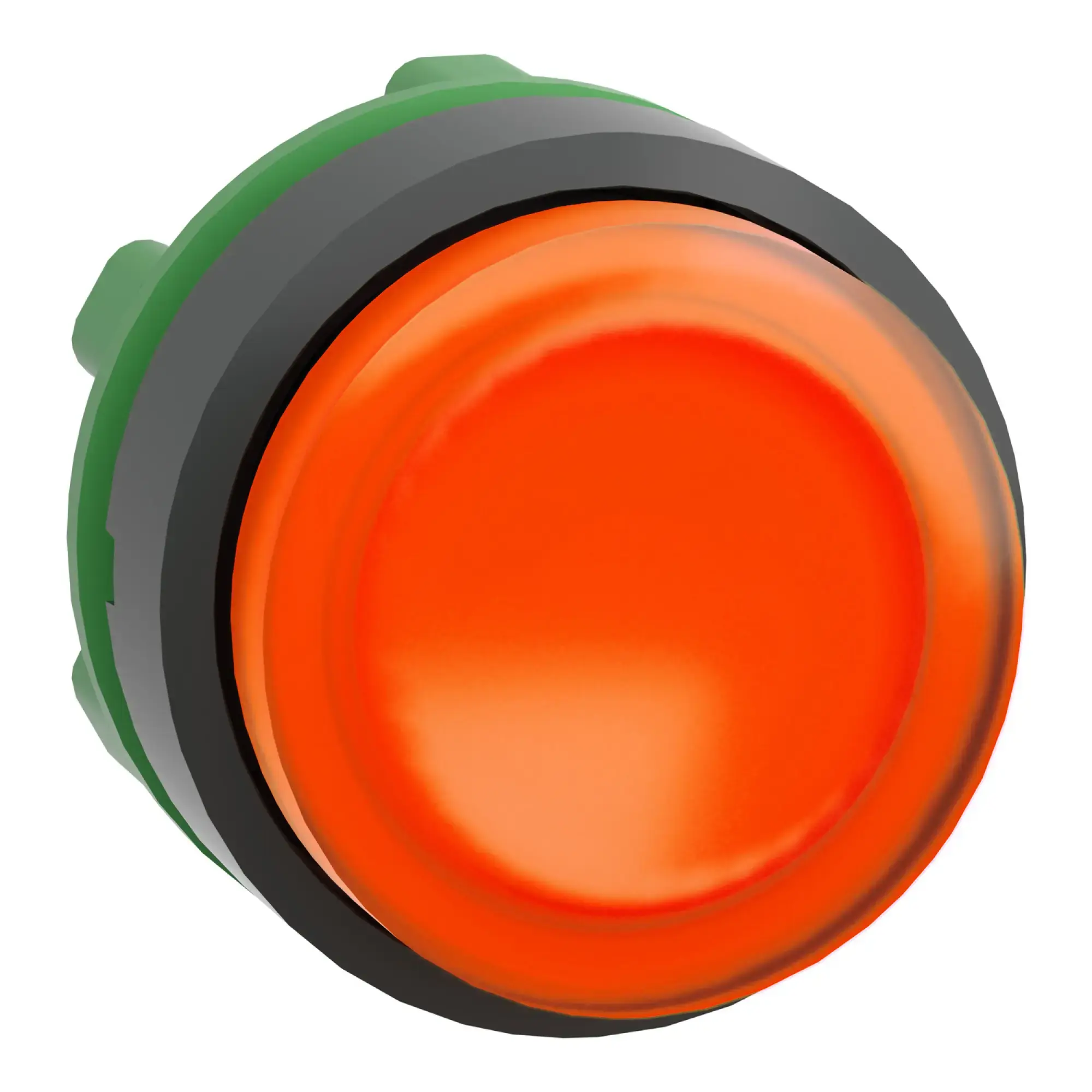 Schneider Electric ZB5AW153 Illuminated push-button, front element, Harmony XB5, plastic, 22mm, orange, protruding, for universal LED (img_008)
