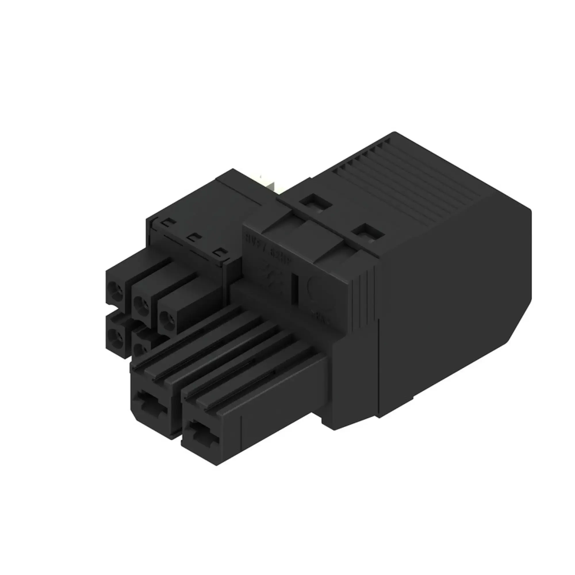 Weidmüller 1080320000 Hybrid connector (wire connection), 7.62 mm, Number of poles: 2, PUSH IN with actuator, PUSH IN without actuator (img_001)