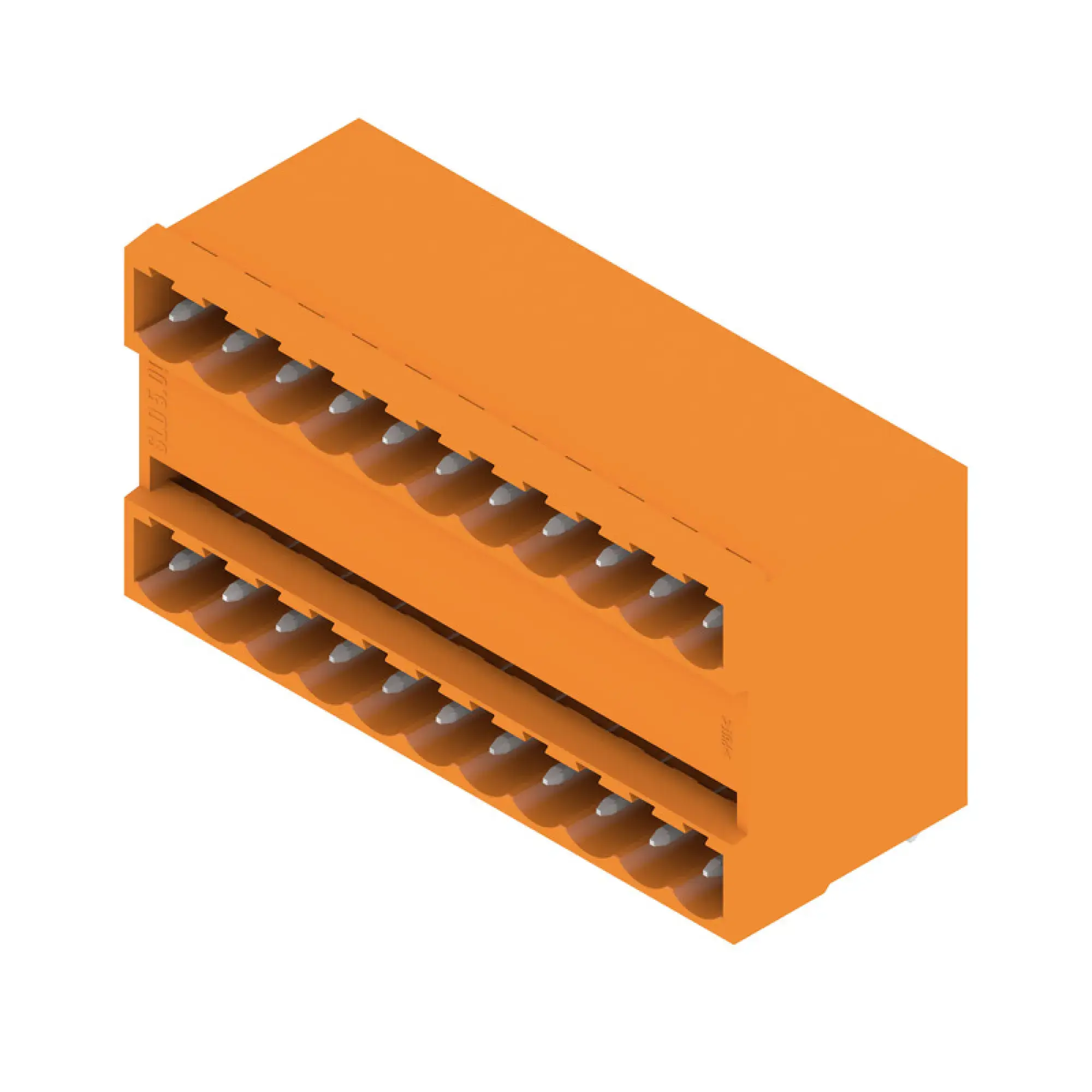 Weidmüller 1614440000 PCB connector (board connection), 320 V, 11 A, Pitch in mm: 5.00, Number of poles: 22, THT solder connection, Box (img_001)