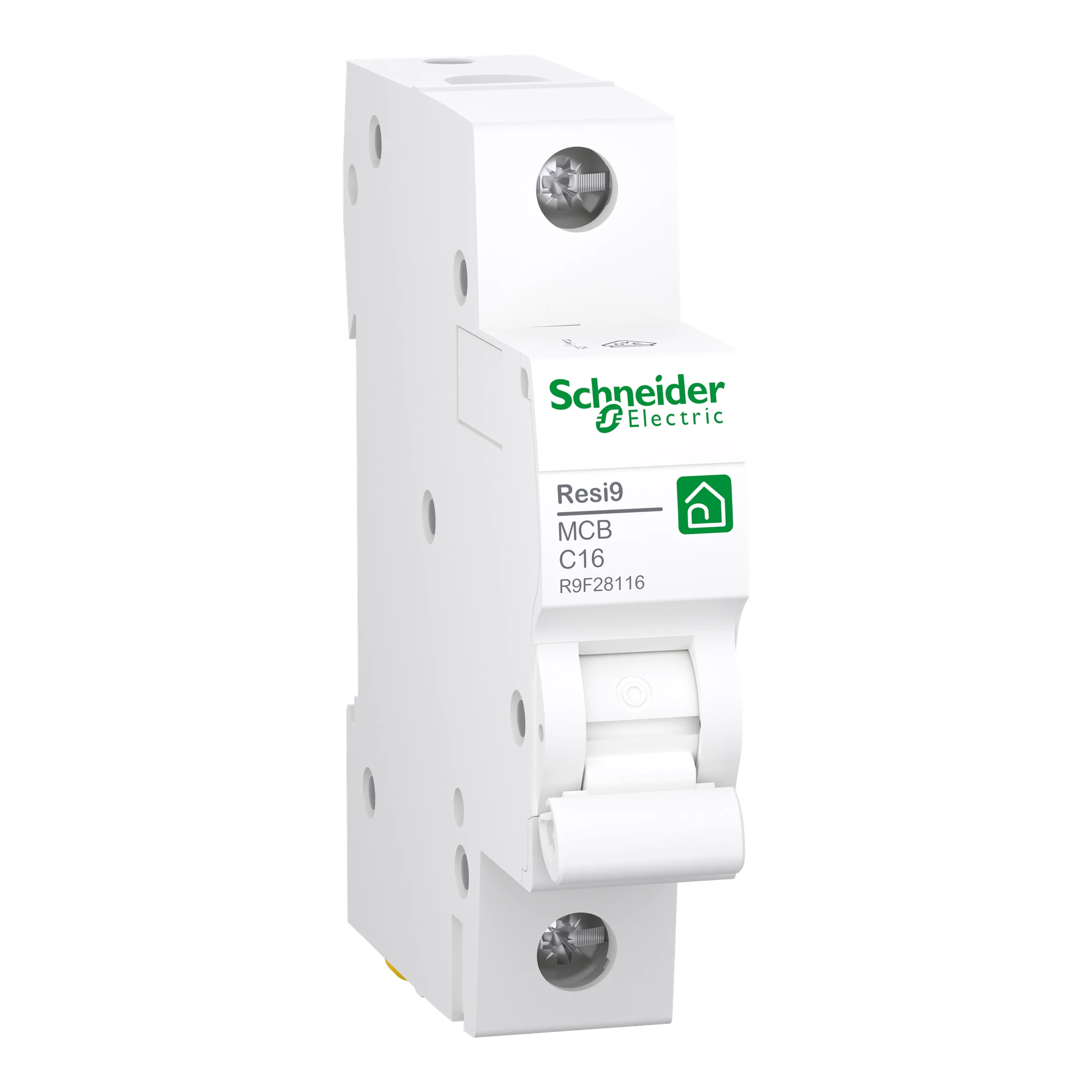Schneider Electric R9F28116 Circuit Breaker Resi9 1P, 16A, C Characteristic, 10kA (img_001) Schneider Electric R9F28116 Circuit Breaker Resi9 1P, 16A, C Characteristic, 10kA (img_001)
