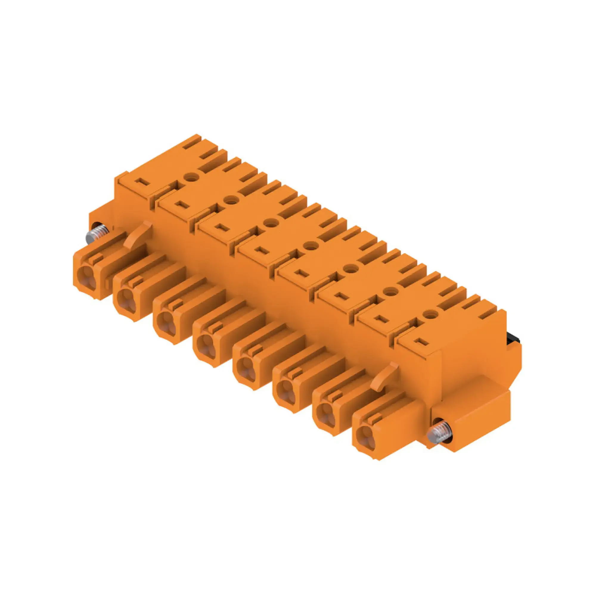 Weidmüller 1230280000 PCB connector (wire connection), 1000 V, 29 A, Pitch in mm: 7.62, 2.5 mm², Number of poles: 8, PUSH IN with actuator, Box (img_001)
