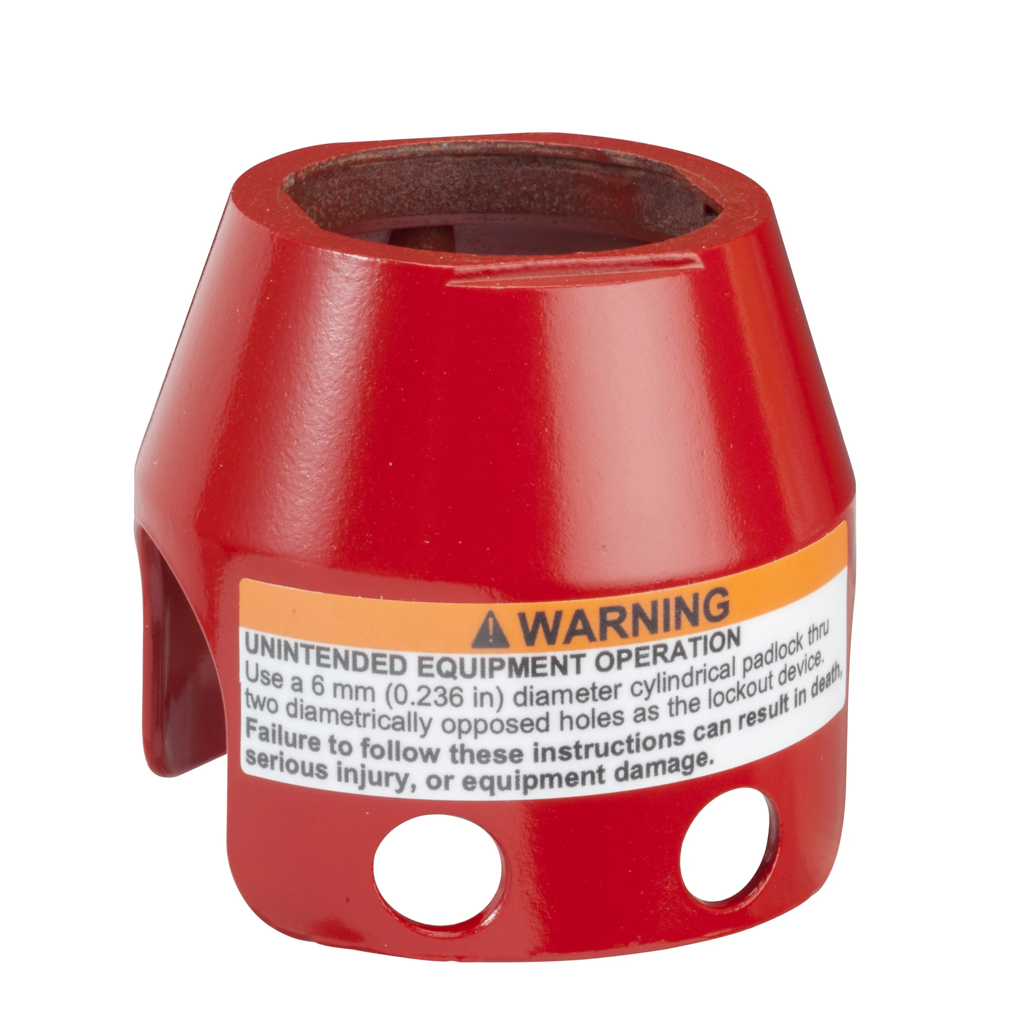 Schneider Electric ZBZ1604 Protective collar for Ø 40 mushroom pushbuttons and Ø 22mm devices, red (img_001)