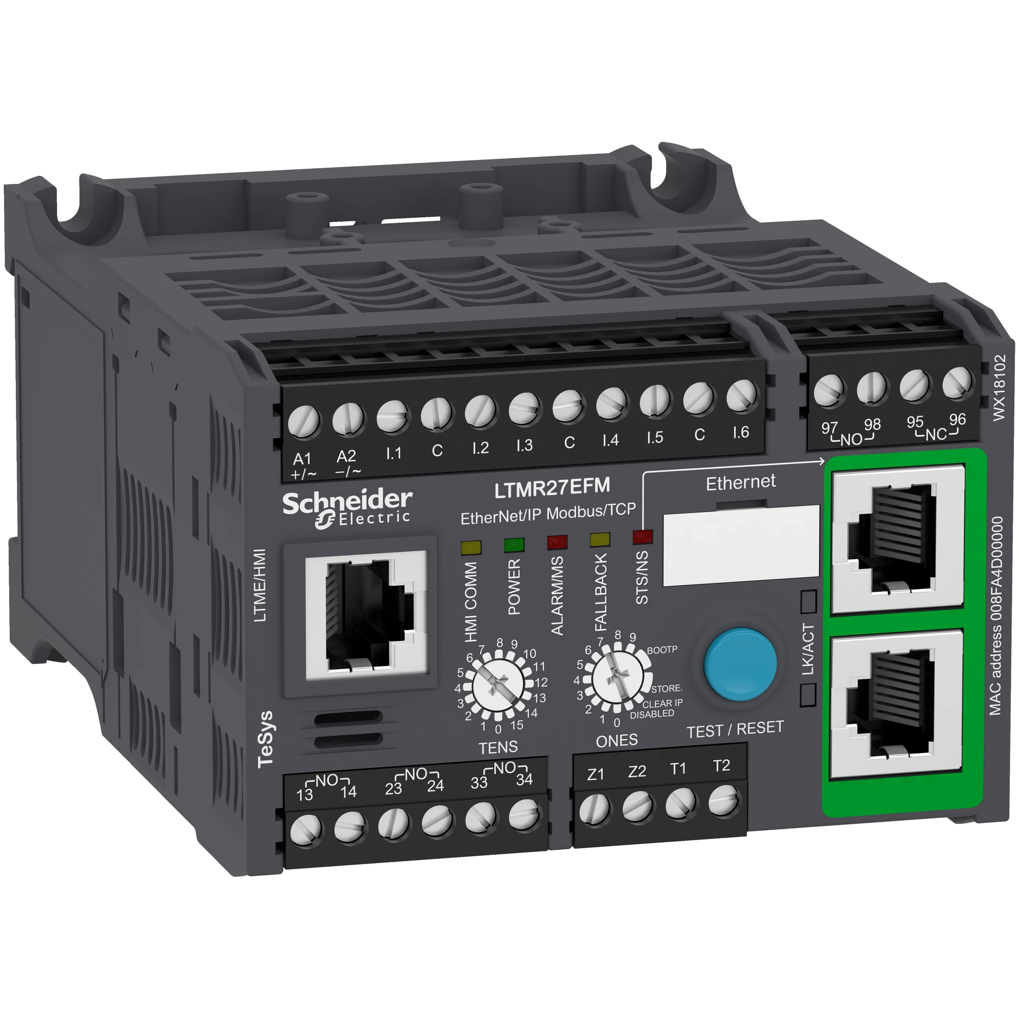 Schneider Electric LTMR27EFM Controller Motor Management LTM R TeSys T, 100-240V AC 27A for Ethernet TCP/IP (img_001) Schneider Electric LTMR27EFM Controller Motor Management LTM R TeSys T, 100-240V AC 27A for Ethernet TCP/IP (img_001)