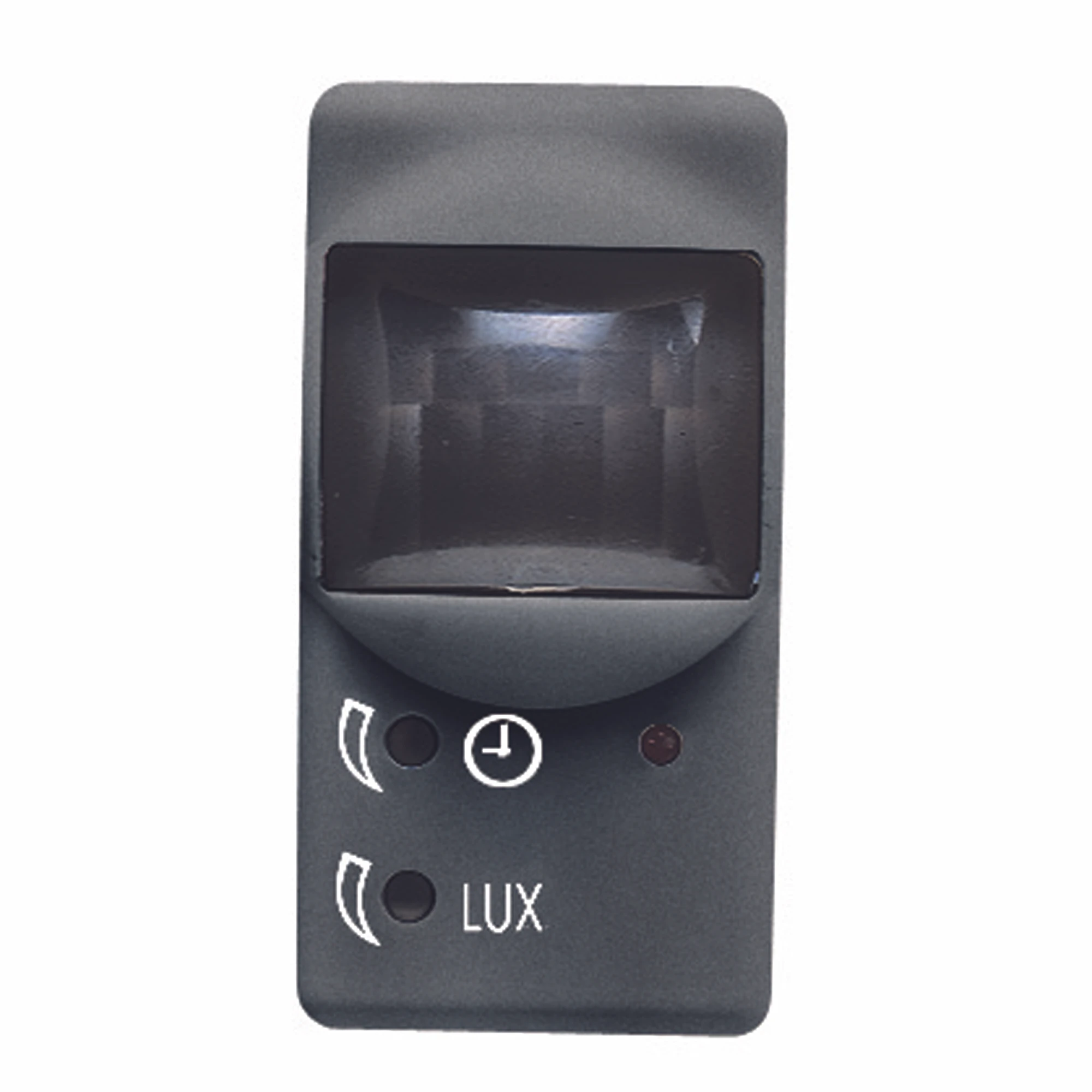 GEWISS GW21821 INFRARED MOVEMENT DETECTOR - 230V ac 50/60Hz - 1NO 3A(AC1) 250V - 1 MODULE - SYSTEM BLACK (img_001)