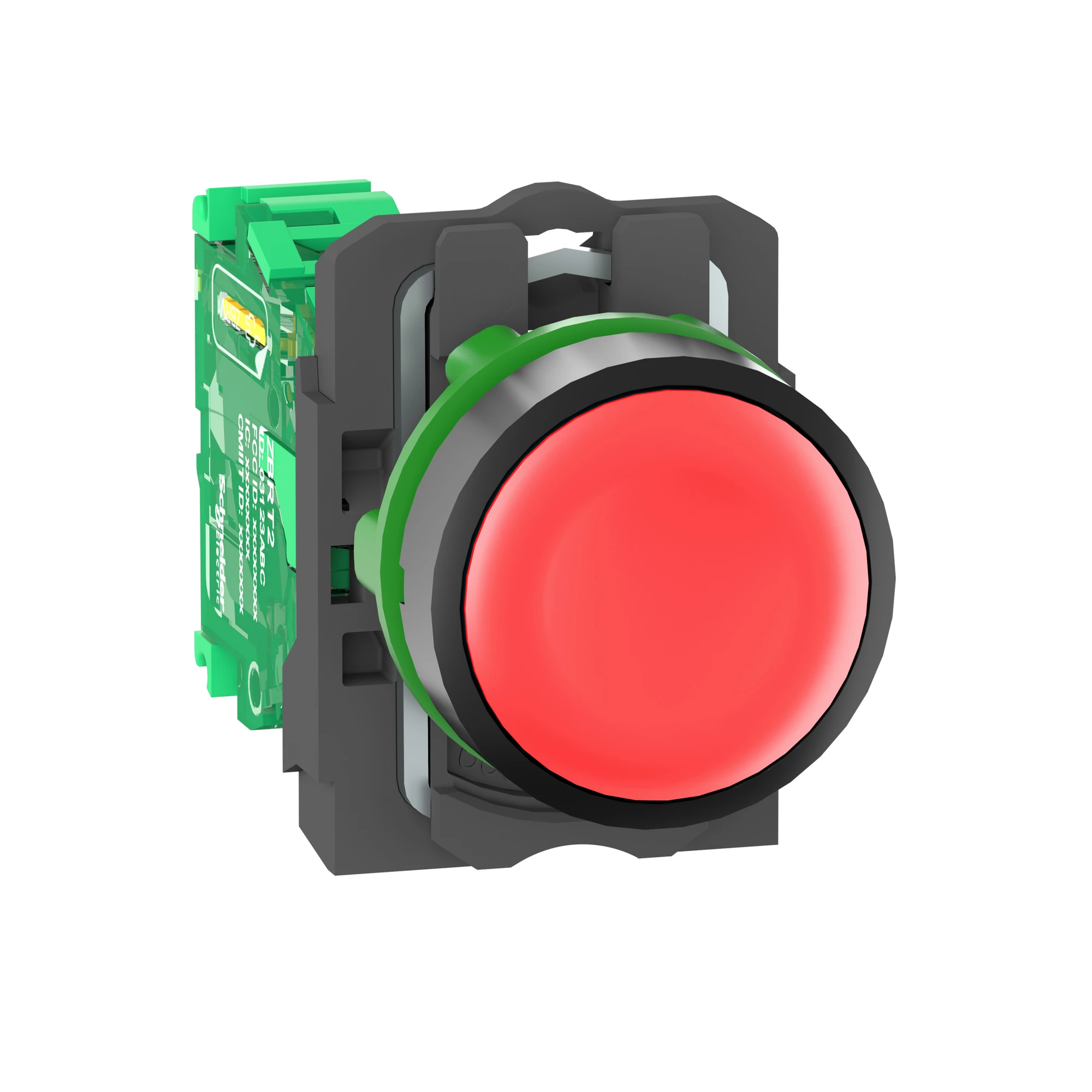 Schneider Electric ZB5RTA4 Wireless push-button, Harmony XB5R, plastic, 22mm, red, unlabelled, momentary, batteryless, wireless (img_001) Schneider Electric ZB5RTA4 Wireless push-button, Harmony XB5R, plastic, 22mm, red, unlabelled, momentary, batteryless, wireless (img_001)