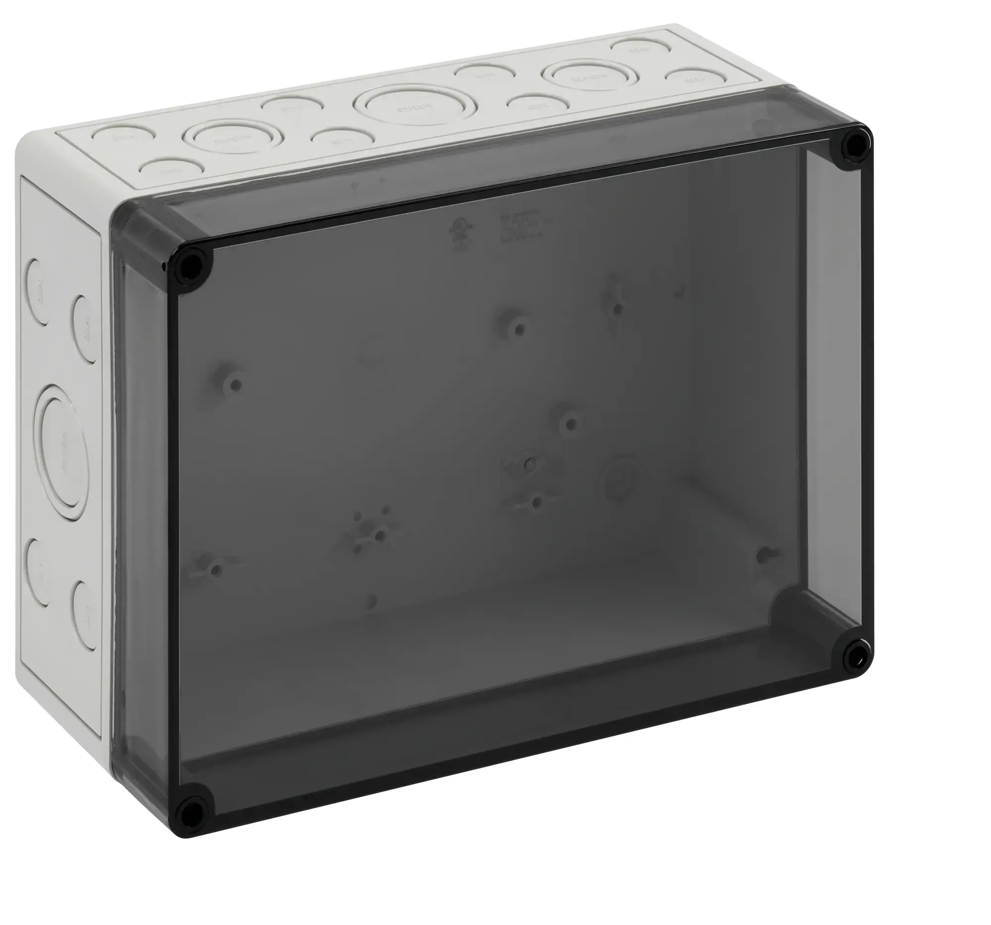 Spelsberg 10650801 Empty enclosure, Type of protection IP66, Impact strength IK07, Protection class II, Ui 690V AC, Rated insulation voltage 1000V DC, Halogen free (img_001)